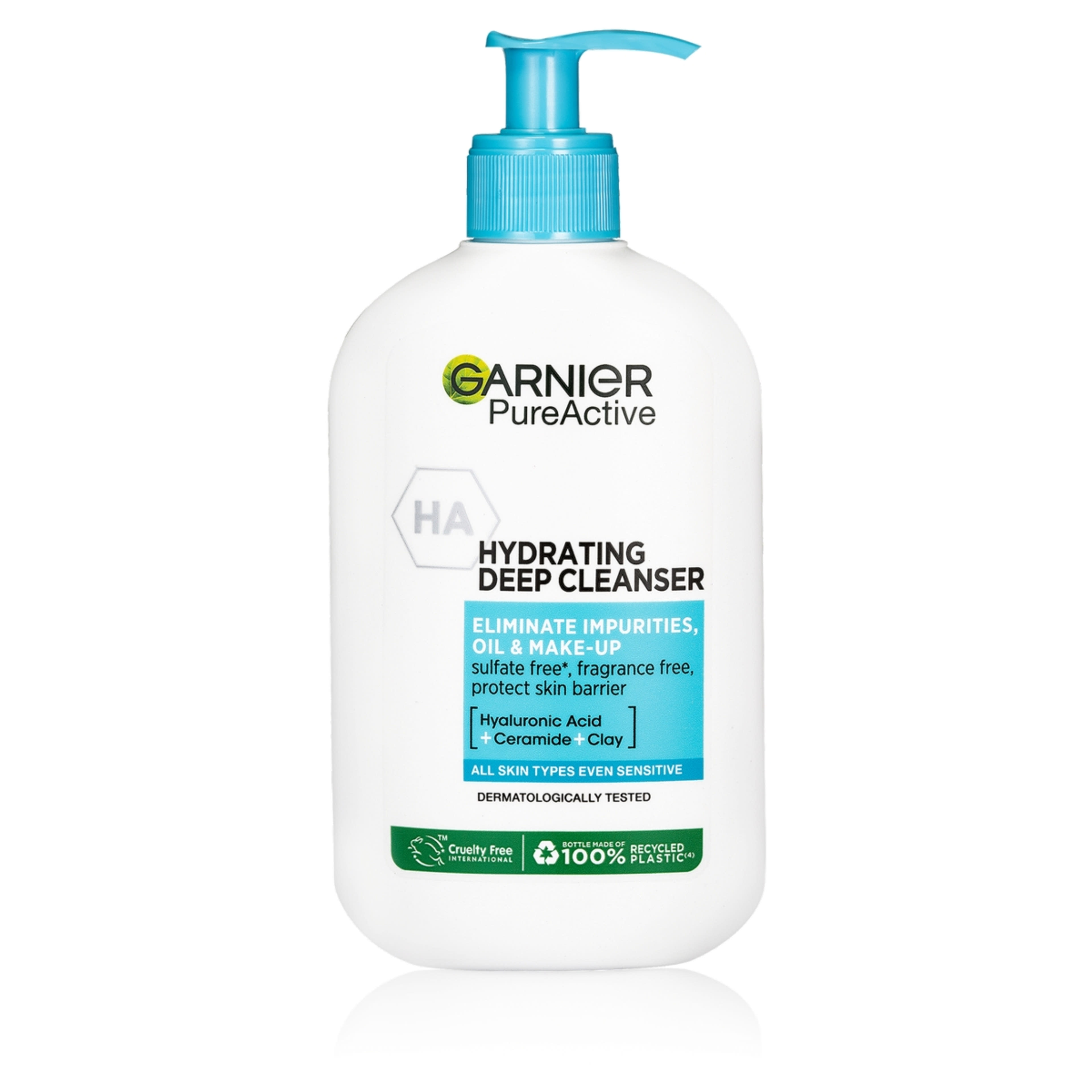 Garnier Pure Active hidratáló arctisztító bőrhibák ellen - 250 ml