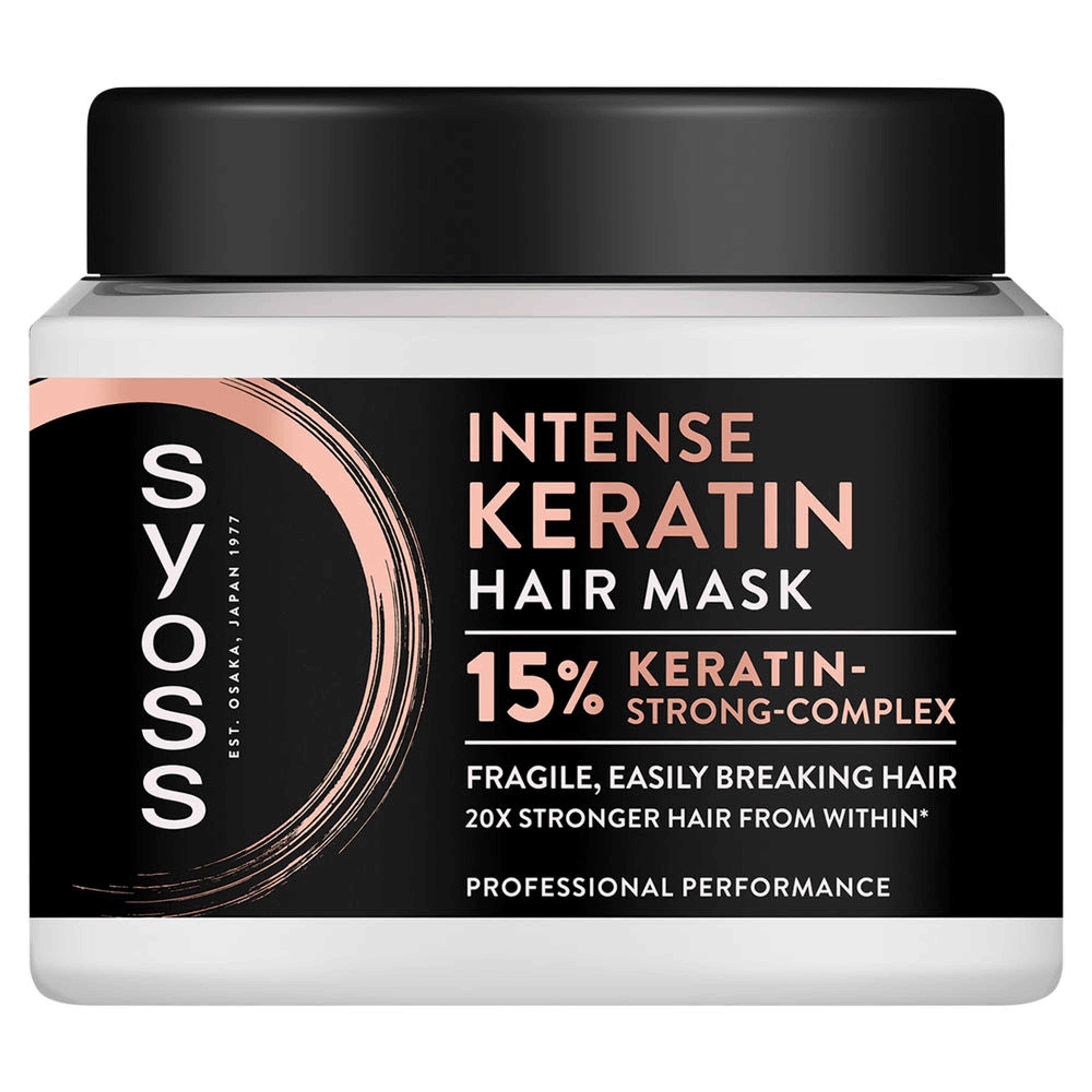 Syoss Intense keratin hajmaszk - 400 ml