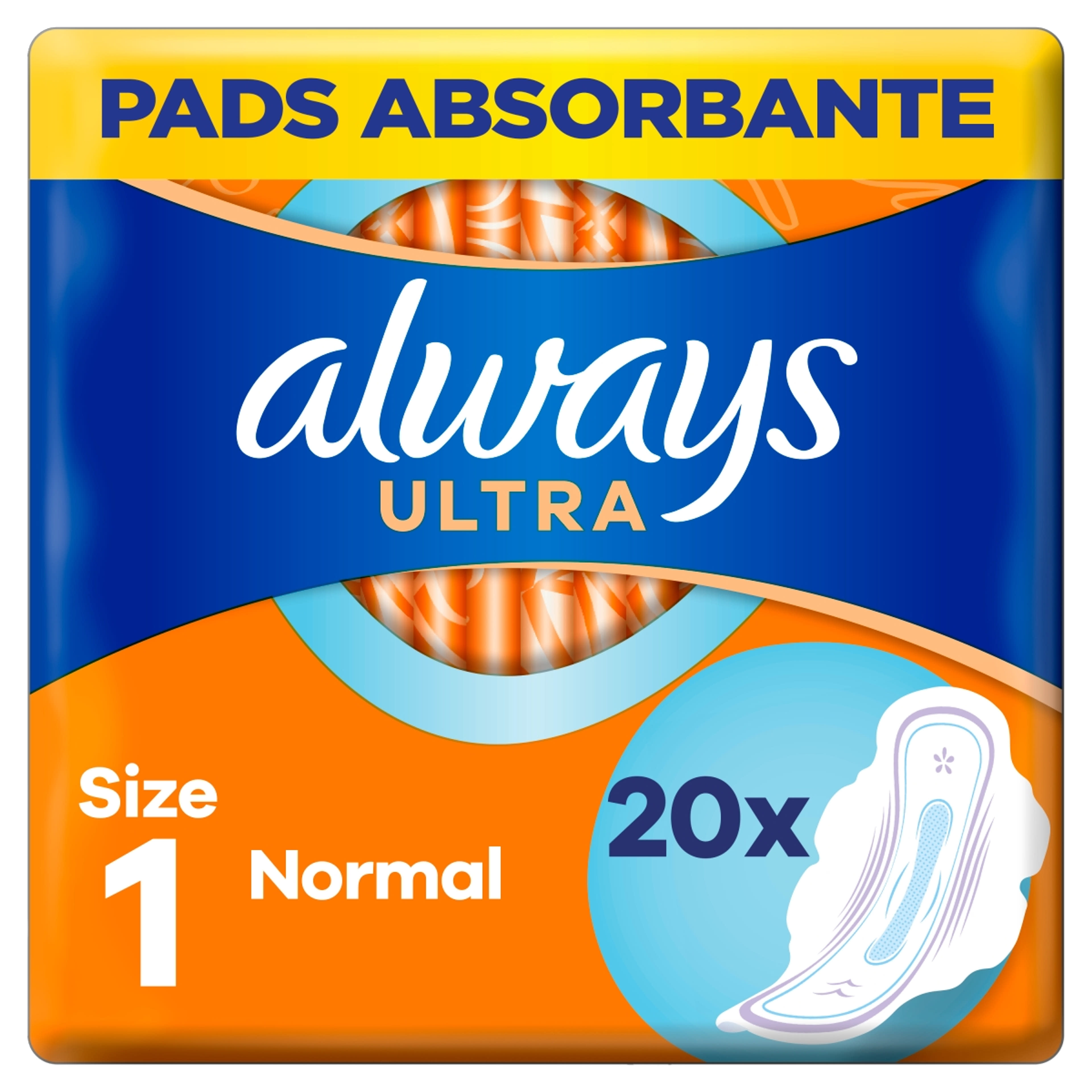 Always Ultra Normal Plus intim betét - 20 db-6