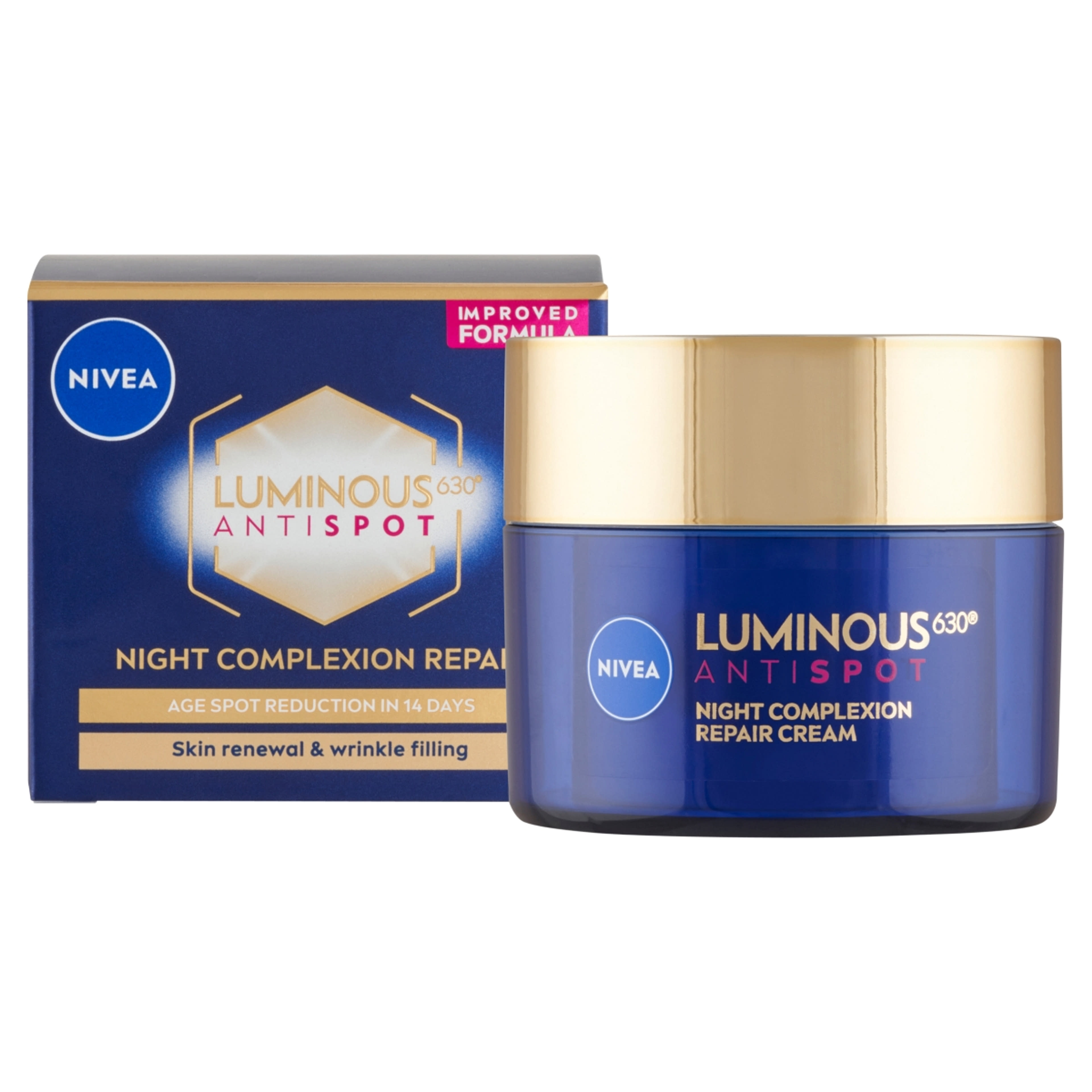 Nivea Cellular luminous630 pigmentfoltok ellen éjszakai arckrém - 50 ml-2