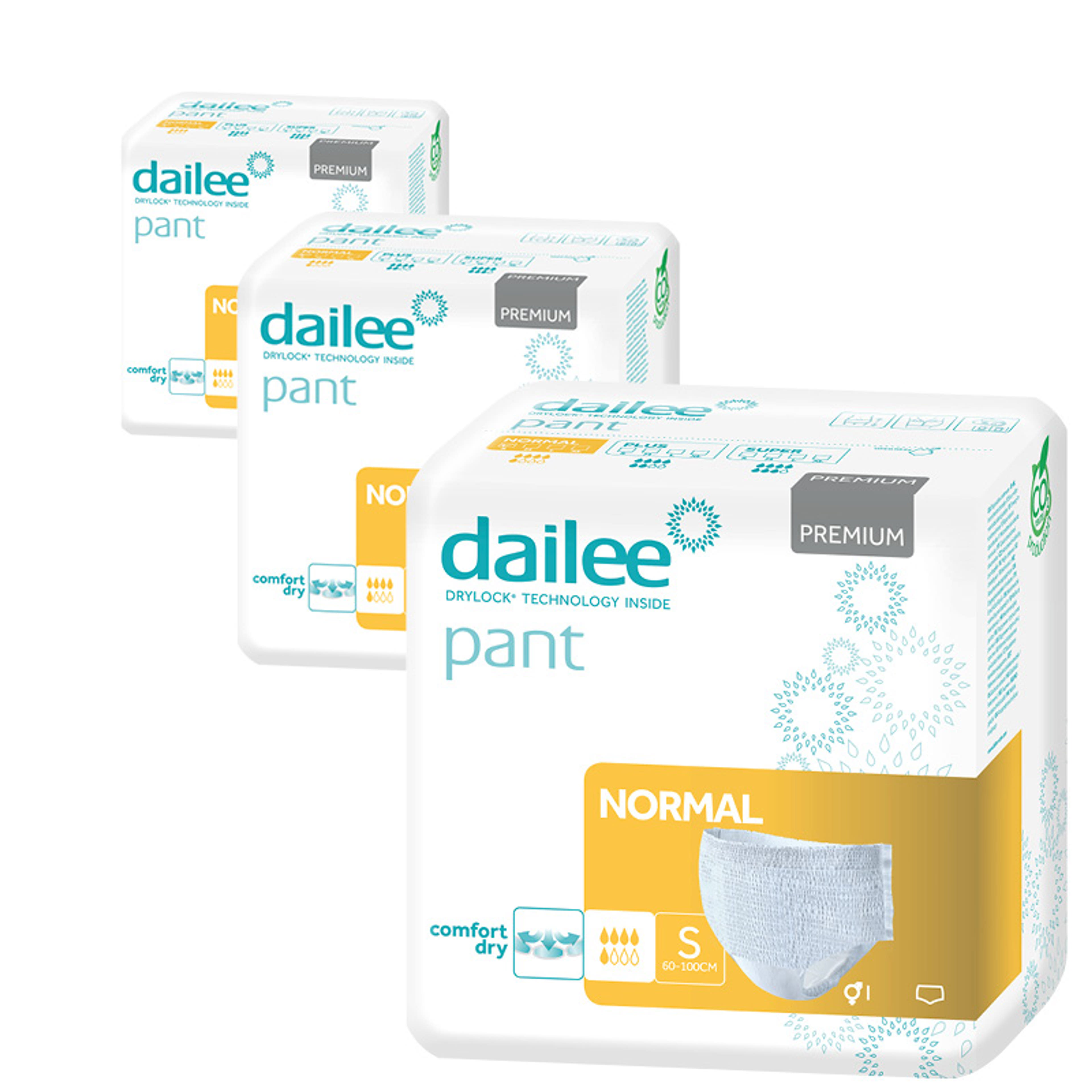 Dailee Pant Premium Normal inkontinencia nadrág csomag S-es méret