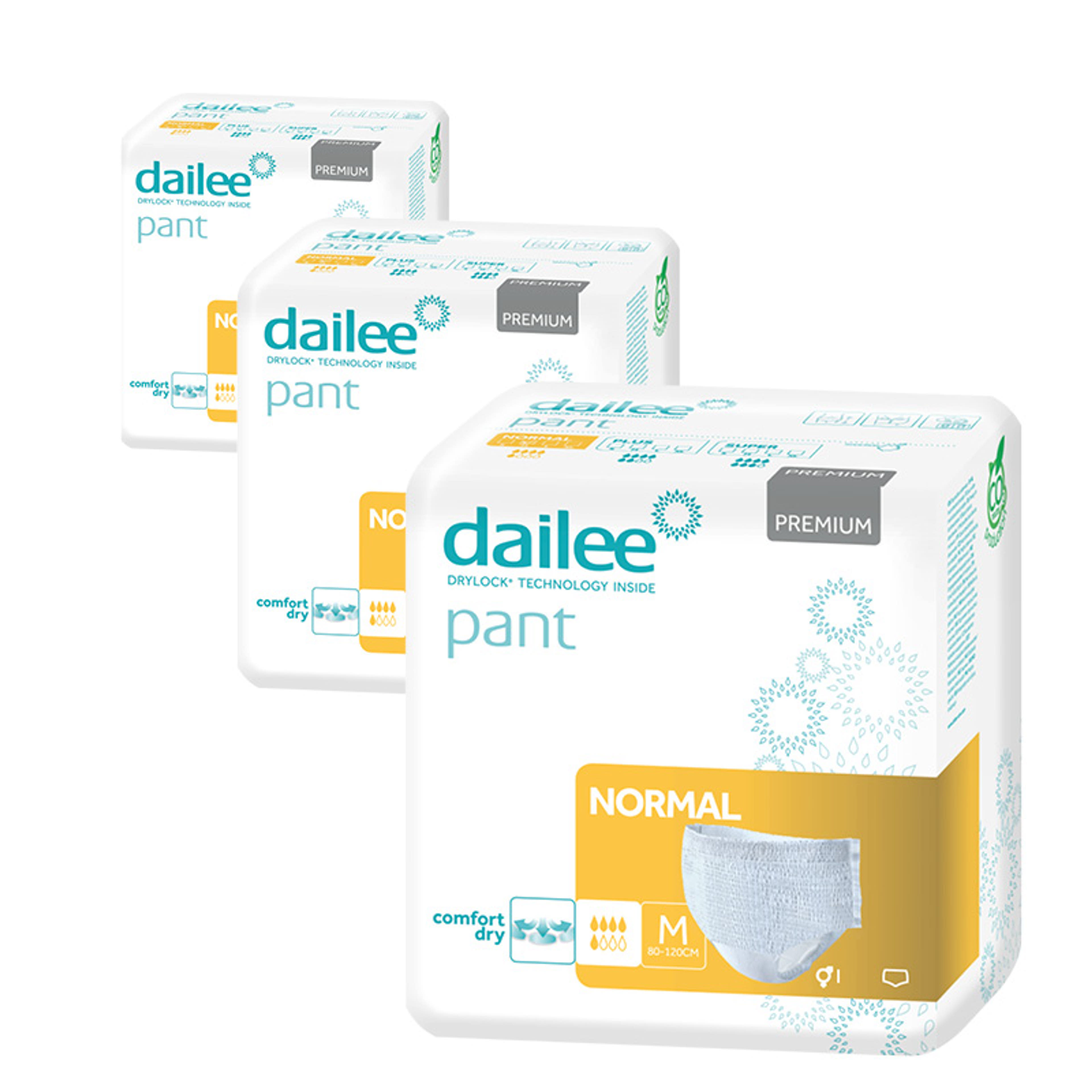 Dailee Pant Premium Normal inkontinencia nadrág csomag M-es méret