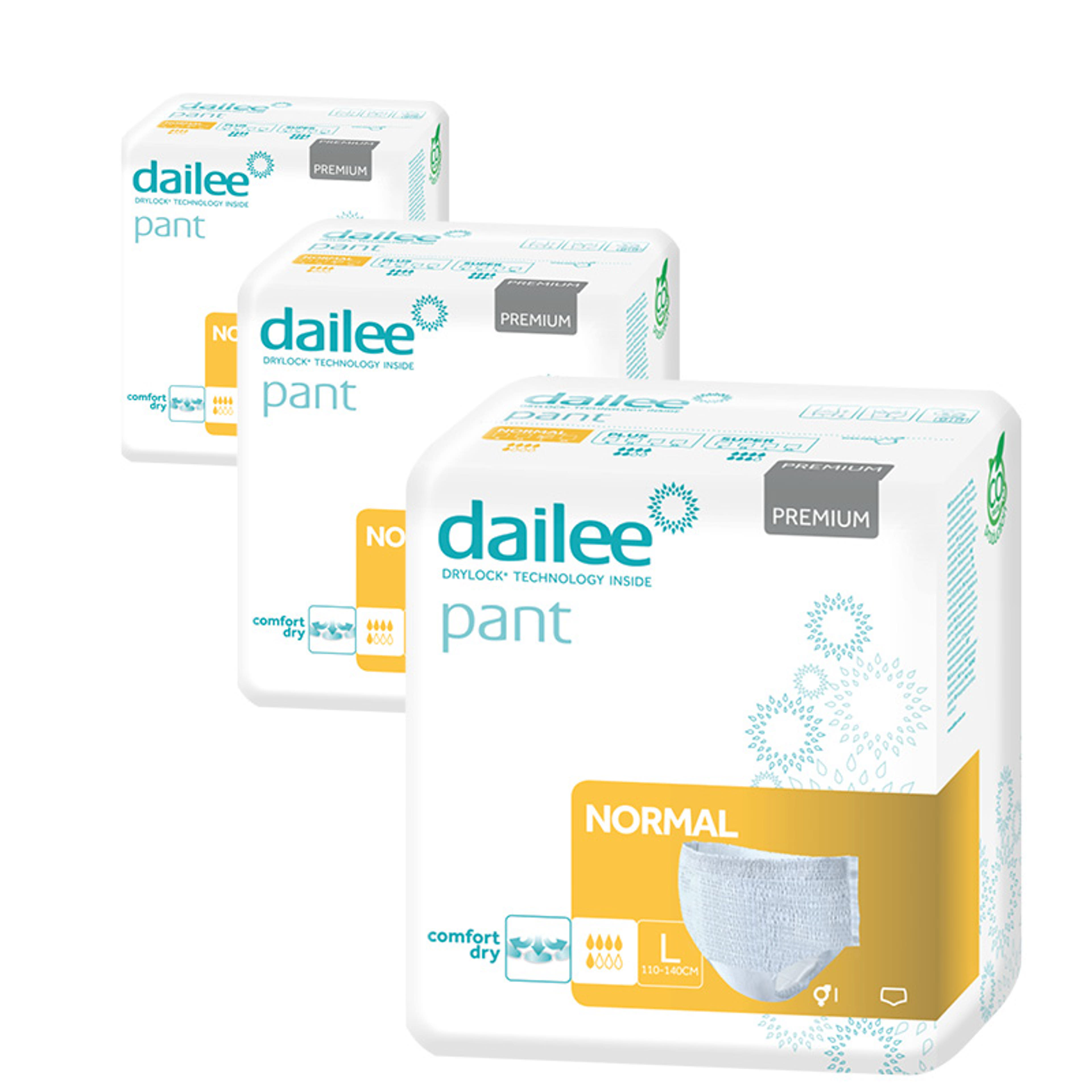 Dailee Pant Premium Normal inkontinencia nadrág csomag L-es méret