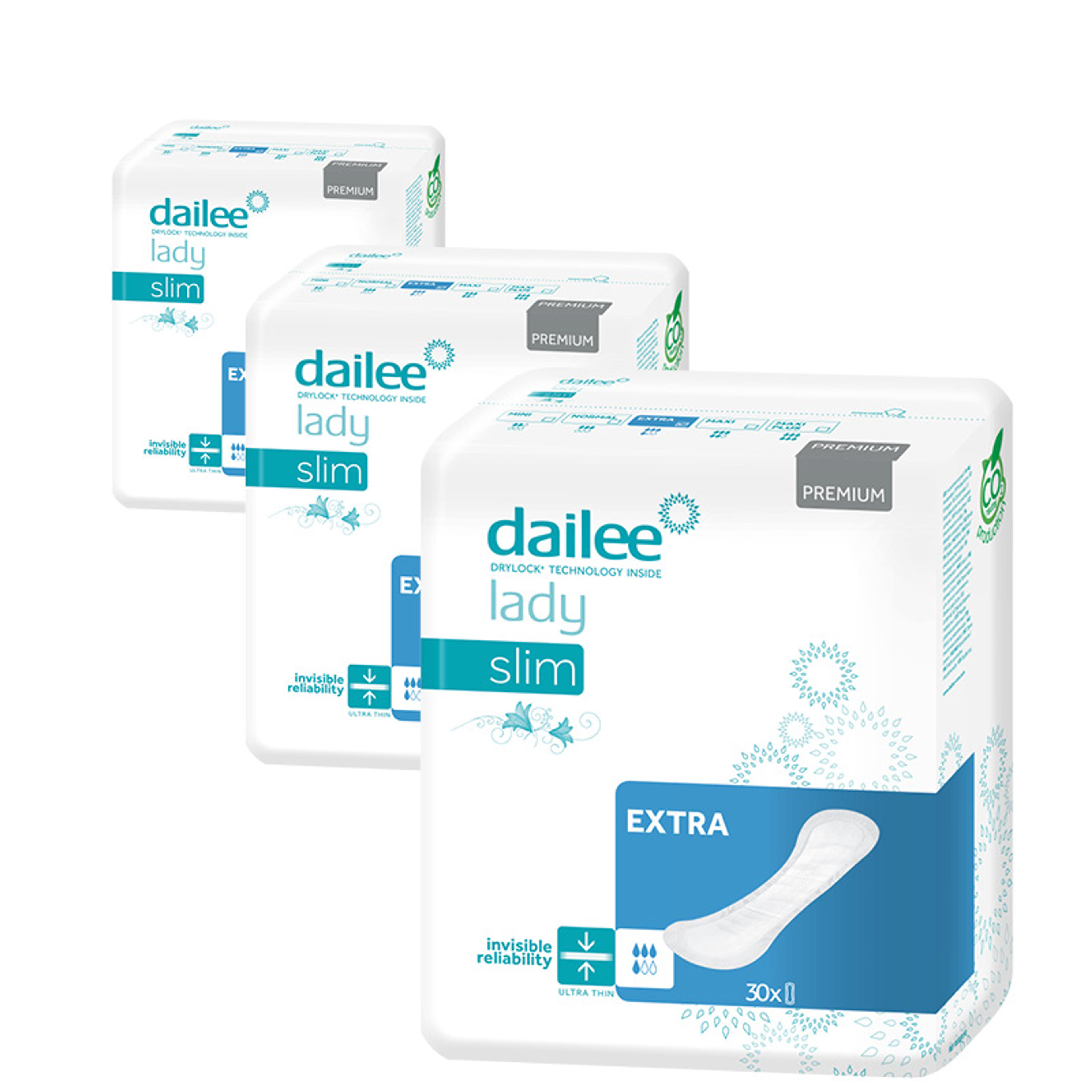 Dailee Lady Premium Slim Extra inkontinencia betét csomag