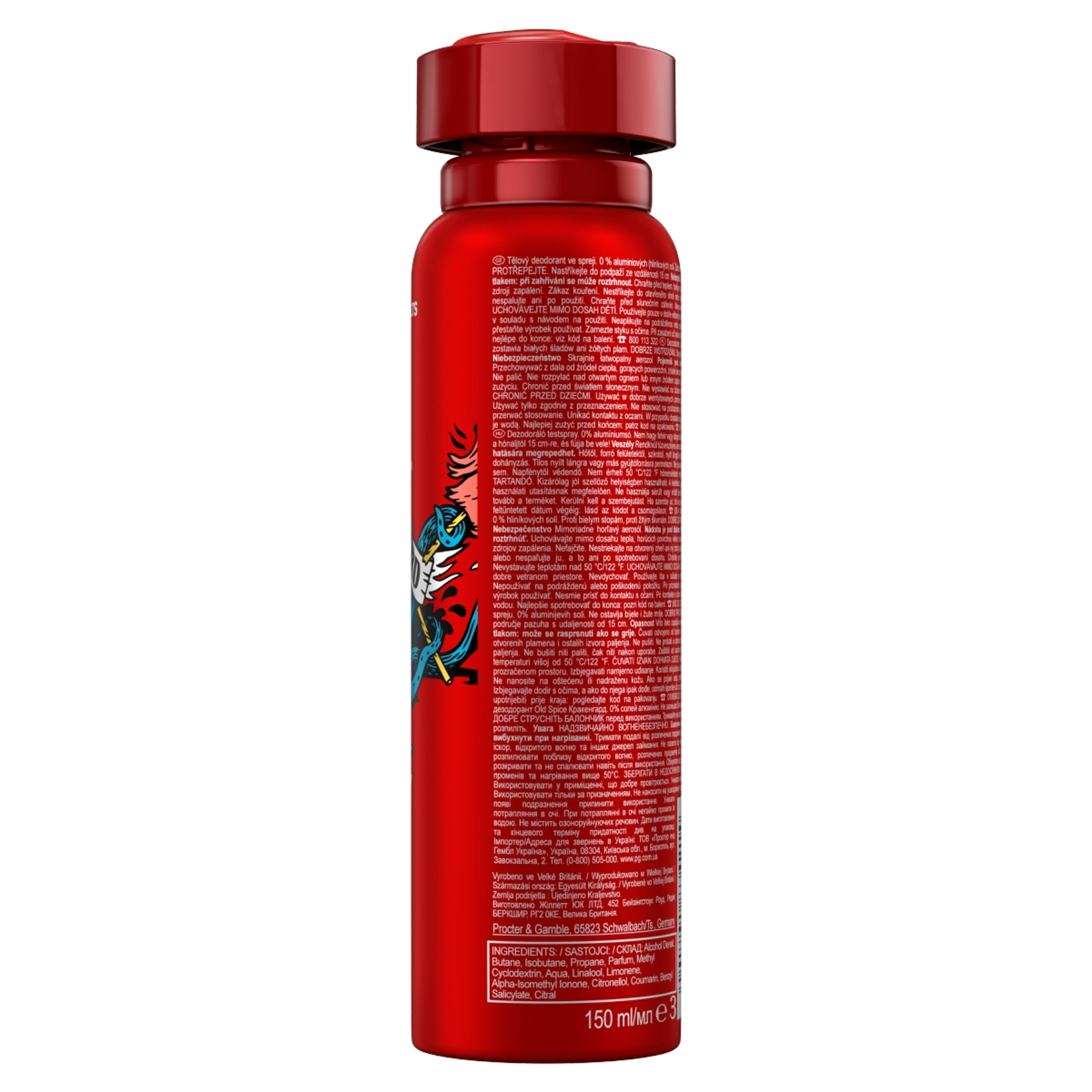 Old Spice deodorant spray krakengard férfi - 150 ml-2