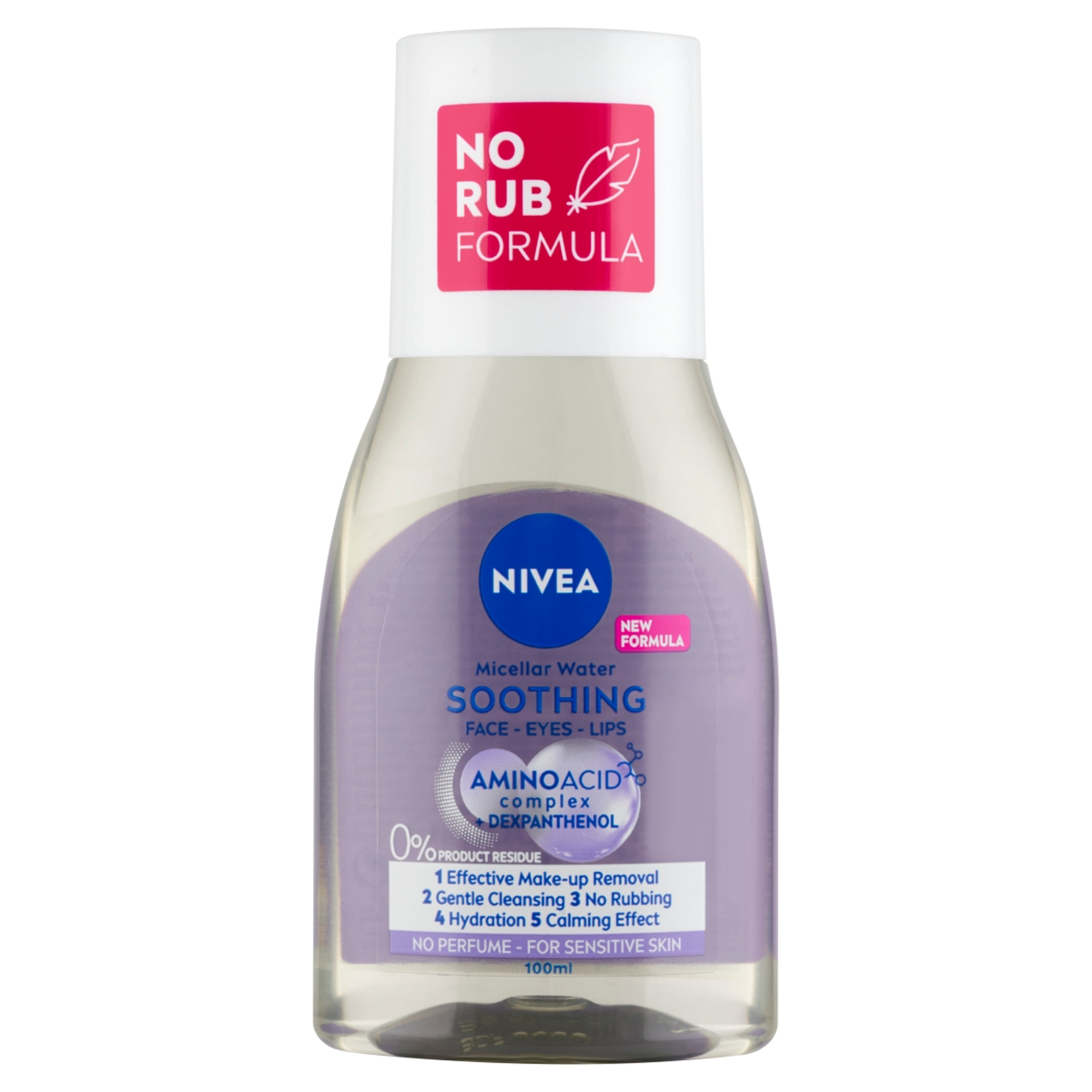 Nivea nyugtató arctisztító érzékeny bőrre - 100 ml-2