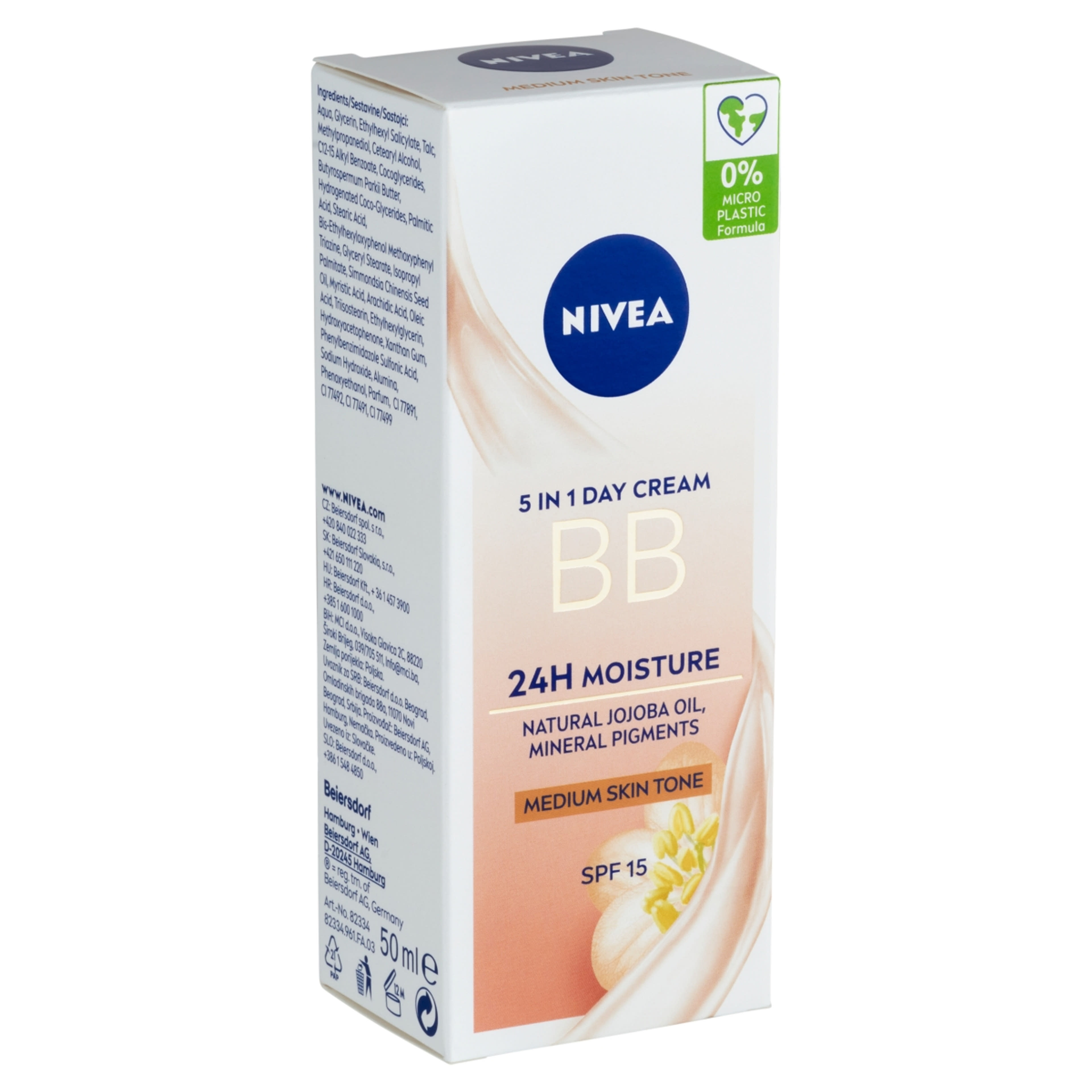 Nivea BB Cream hidratáló arckrém normál bőrre /medium - 50 ml-4