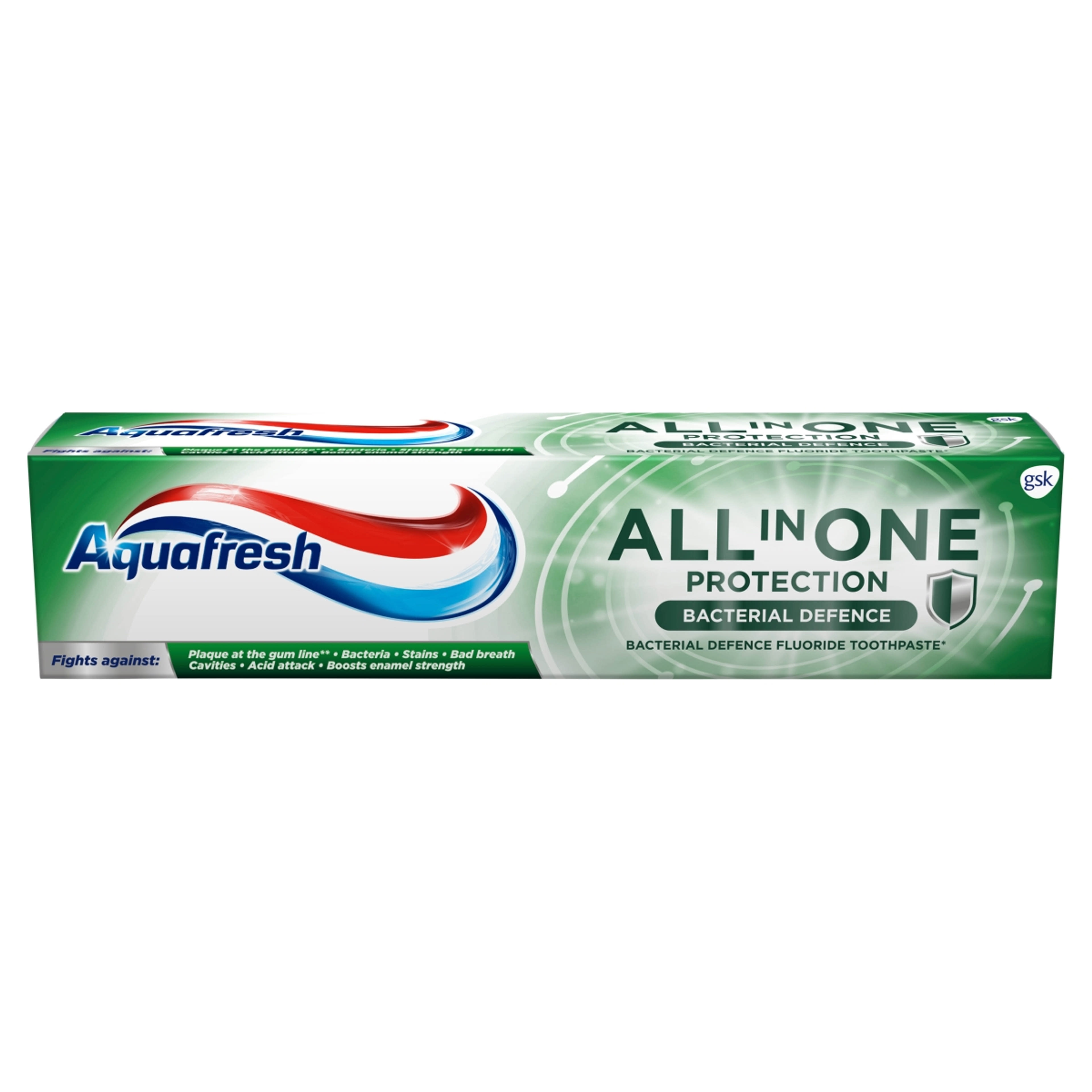 Aquafresh All In On Protection antibakteriális fogkrém - 100 ml-1