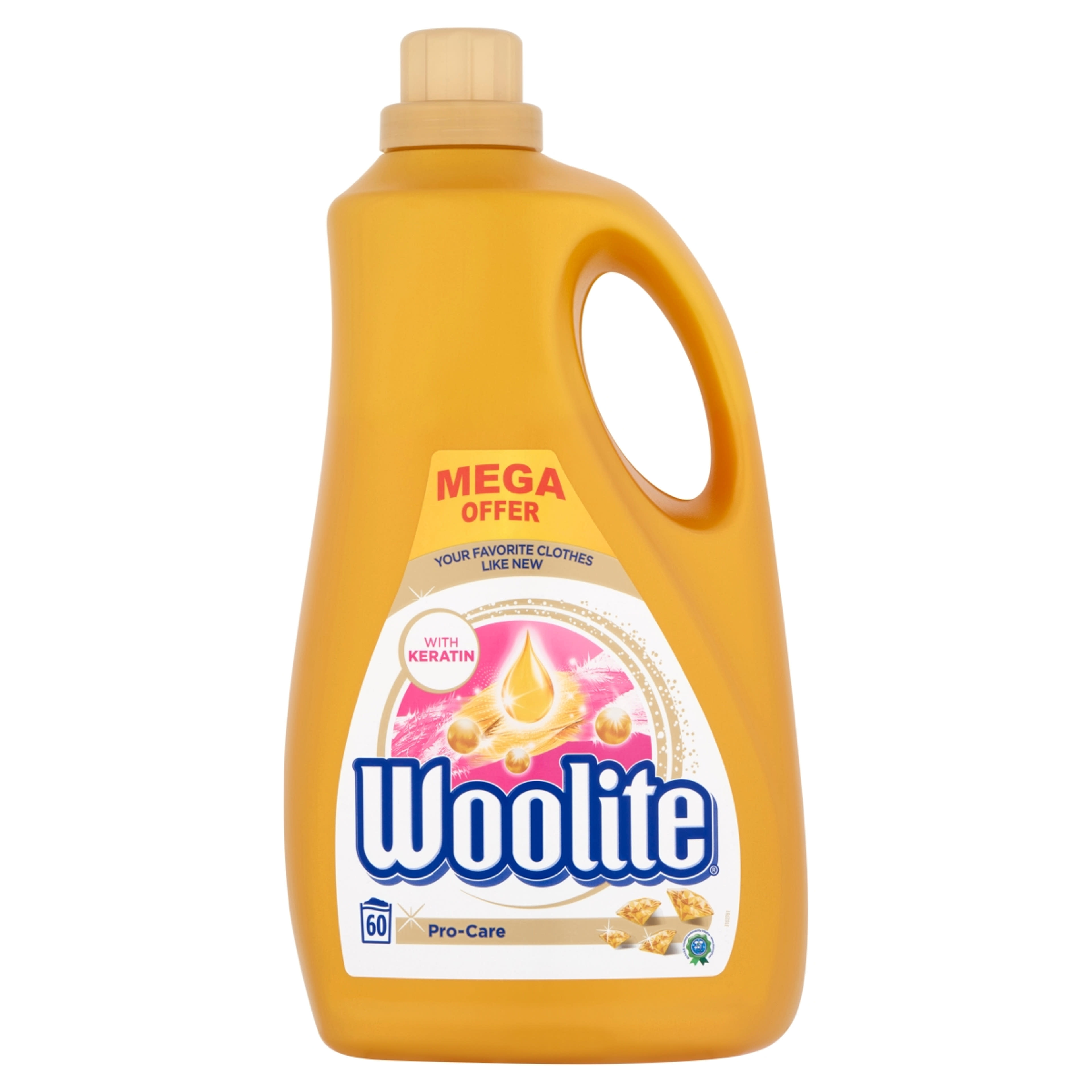 Woolite Pro-Care folyékony mosószer 60 mosás - 3600 ml