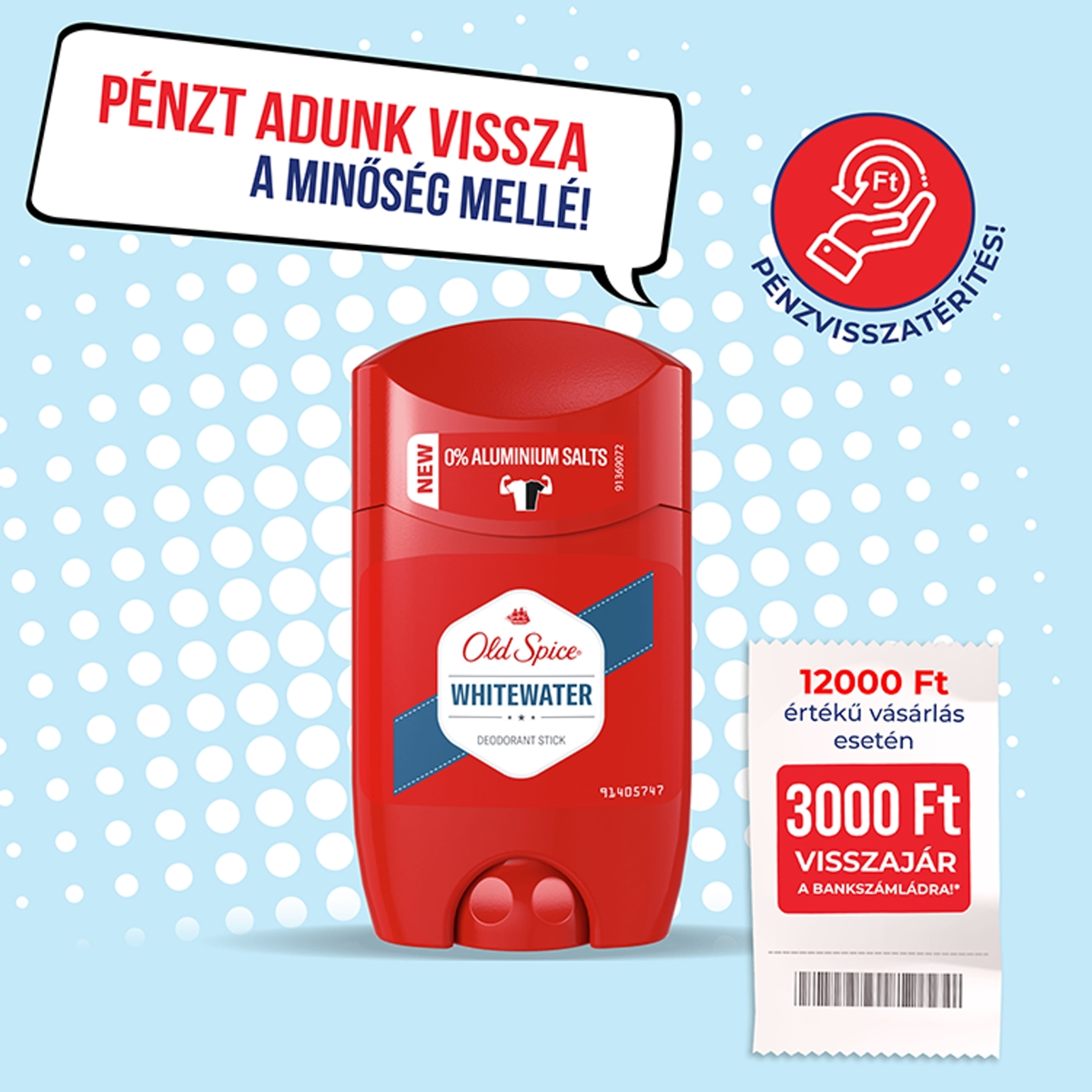 Old Spice Whitewater deo stift - 50 ml