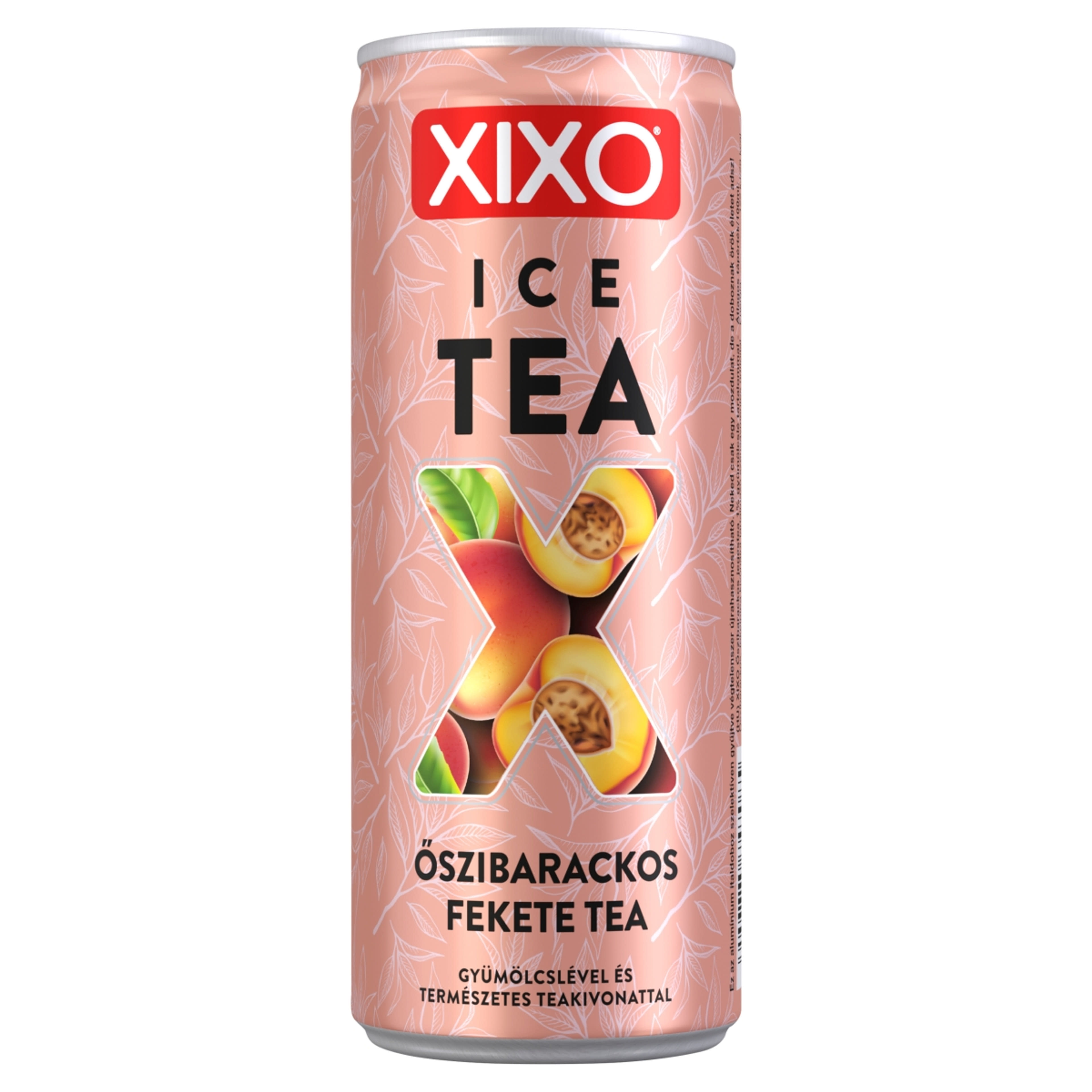 XIXO őszibarack ízű fekete ice tea - 250 ml