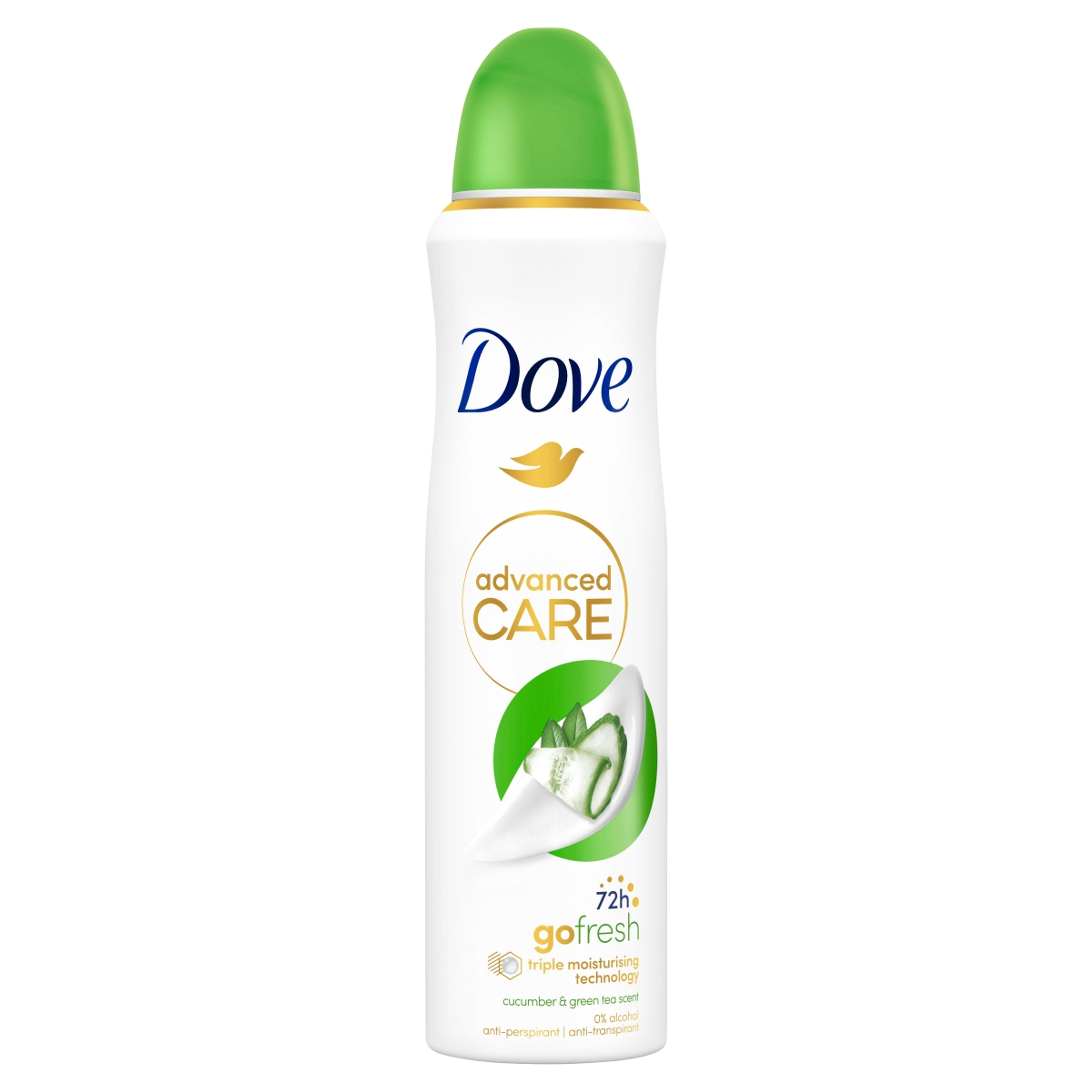 Dove Go Fresh uborka és zöld tea dezodor - 150 ml