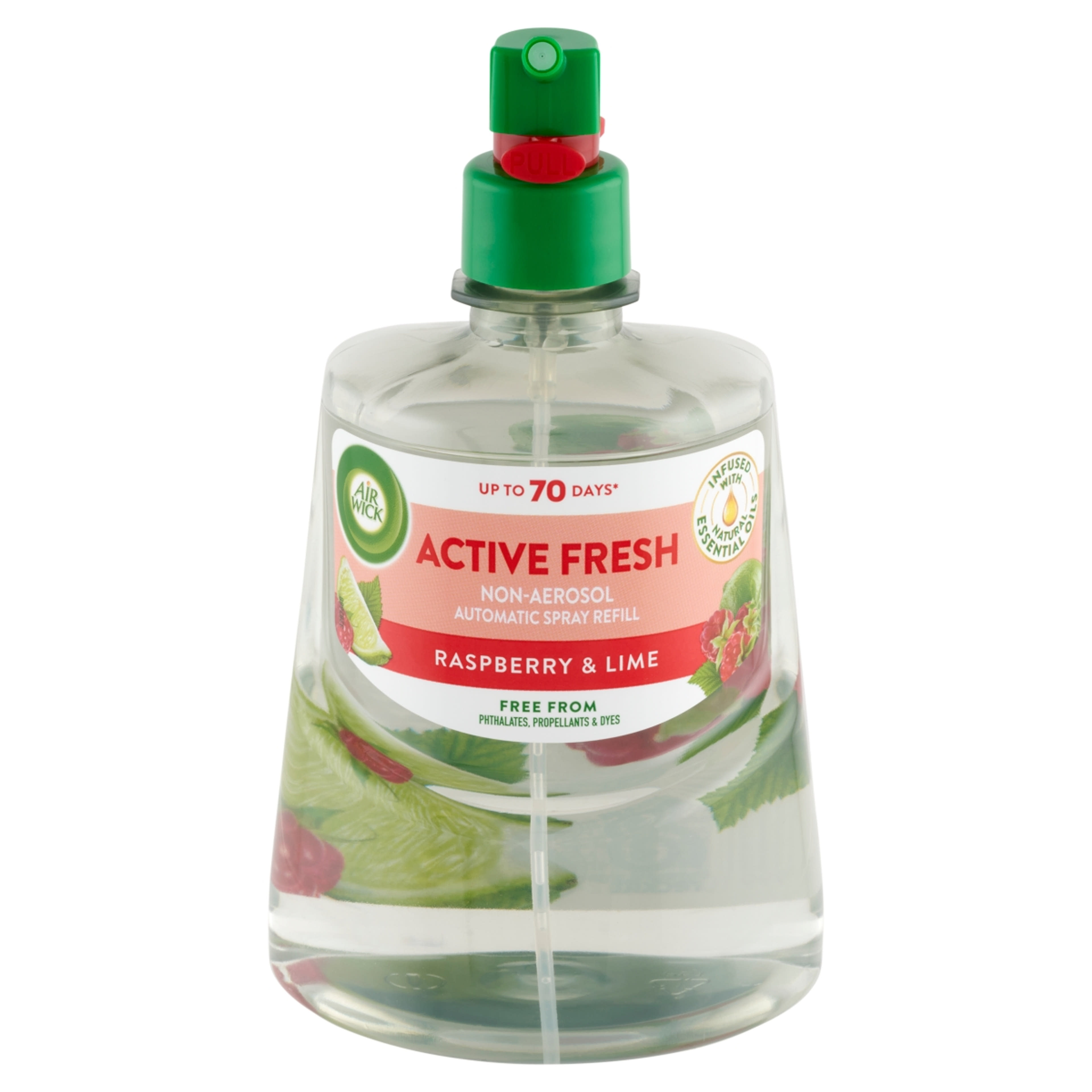 Air Wick Active Fresh légfrissítő utántöltő málna és lime illattal - 228 ml-2