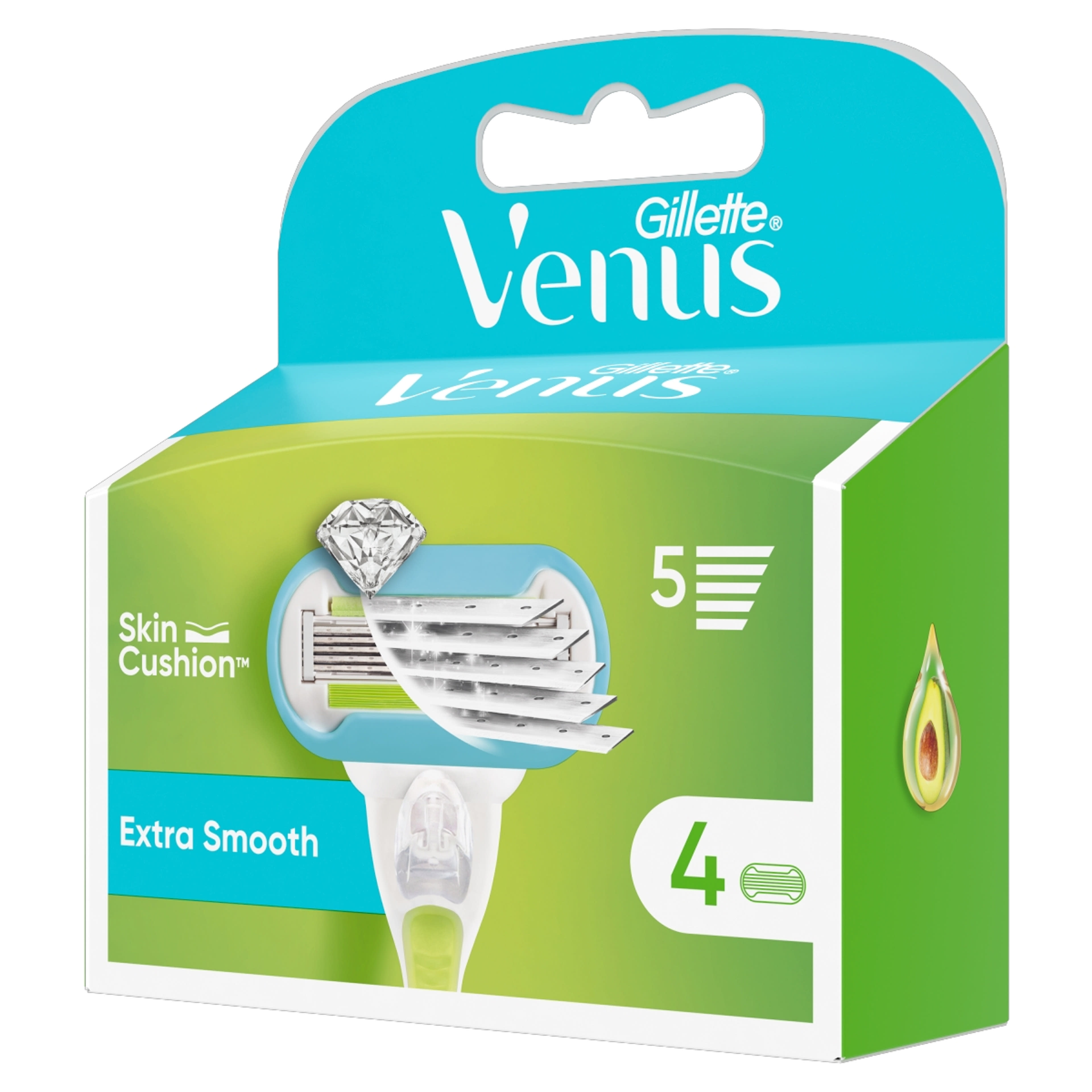 Gillette Venus Embrace borotvabetét női borotvához - 4 db-3