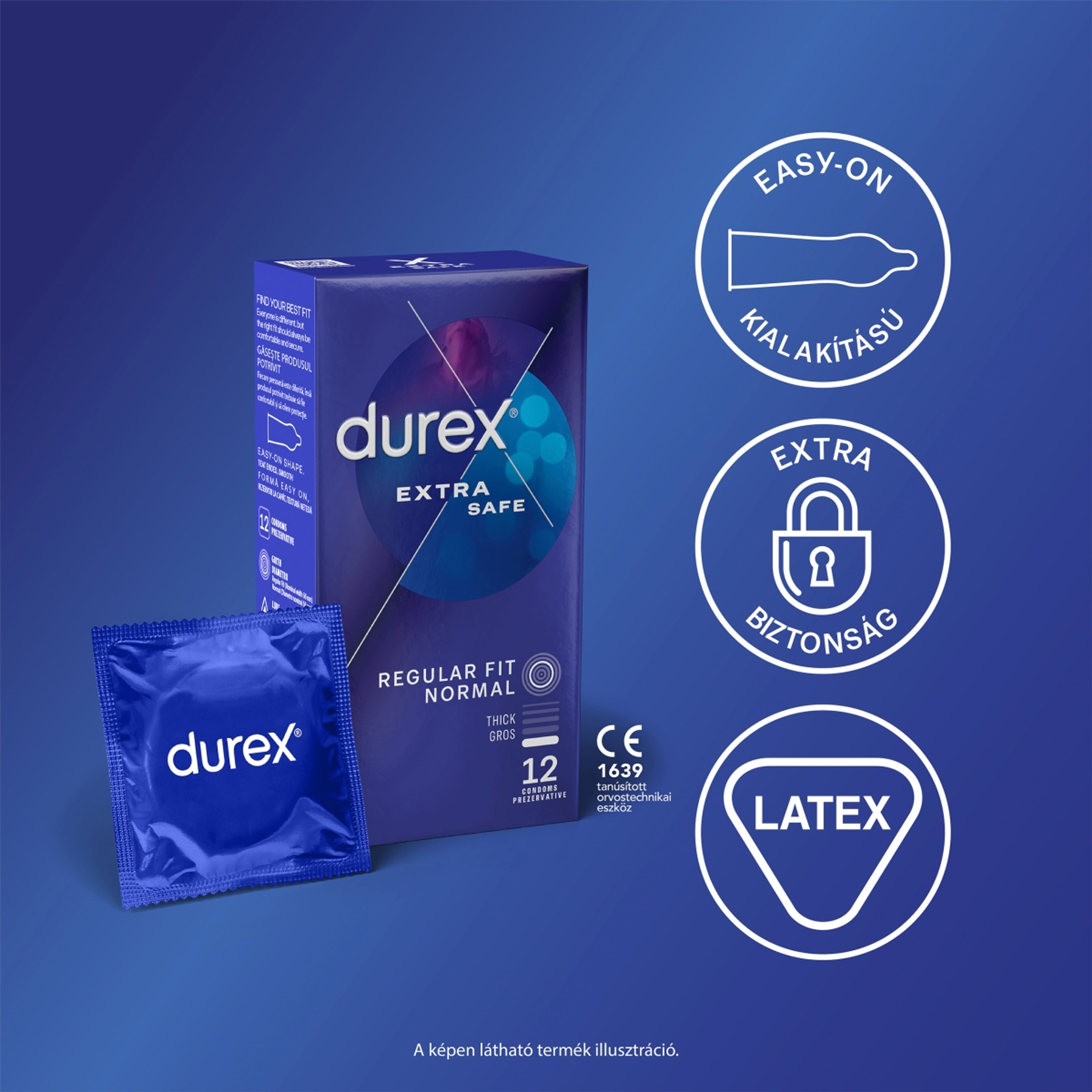 Durex Extra Safe óvszer - 12 db-3
