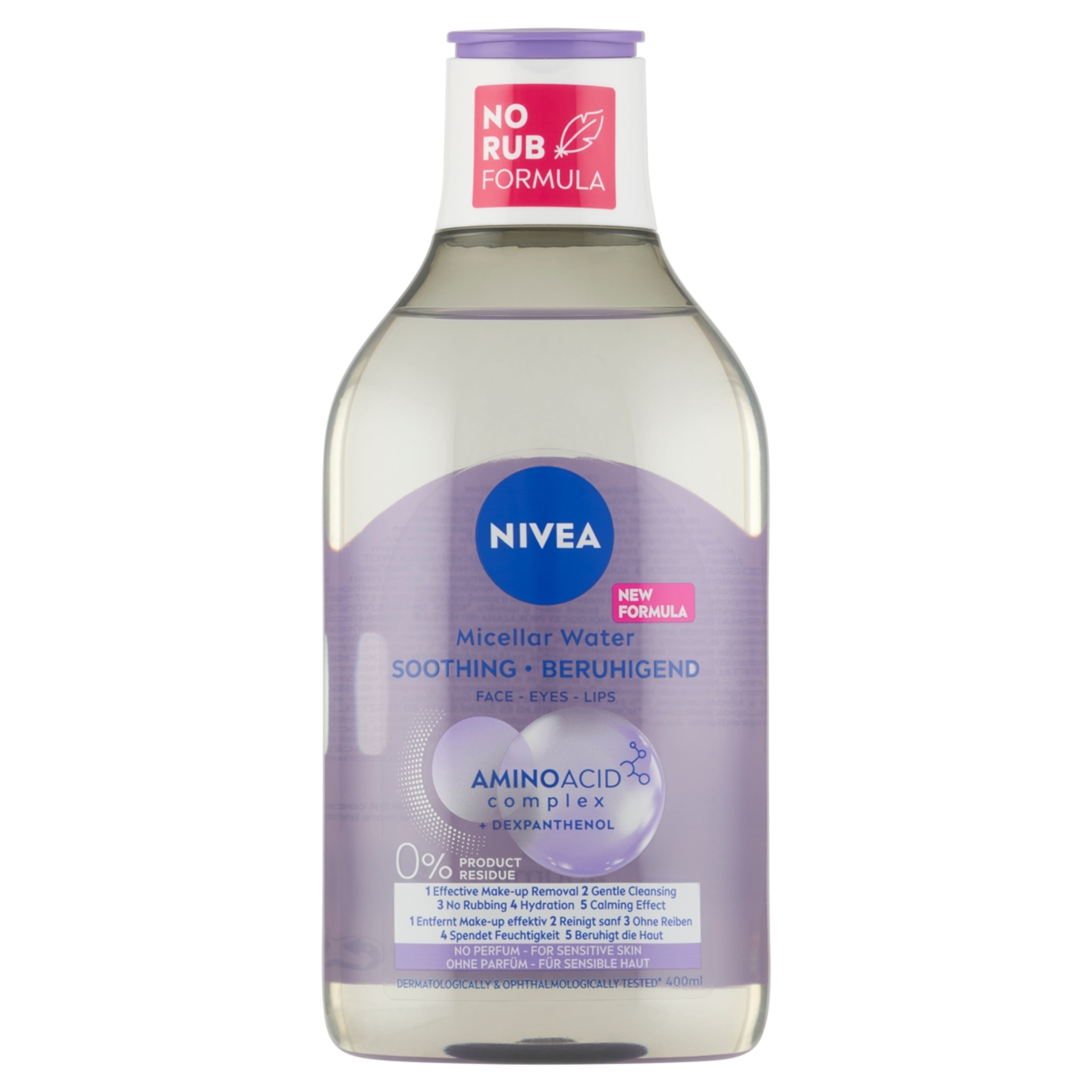 NIVEA Nyugtató Ápoló Micellás Arctisztító Érzékeny Bőrre - 400 ml