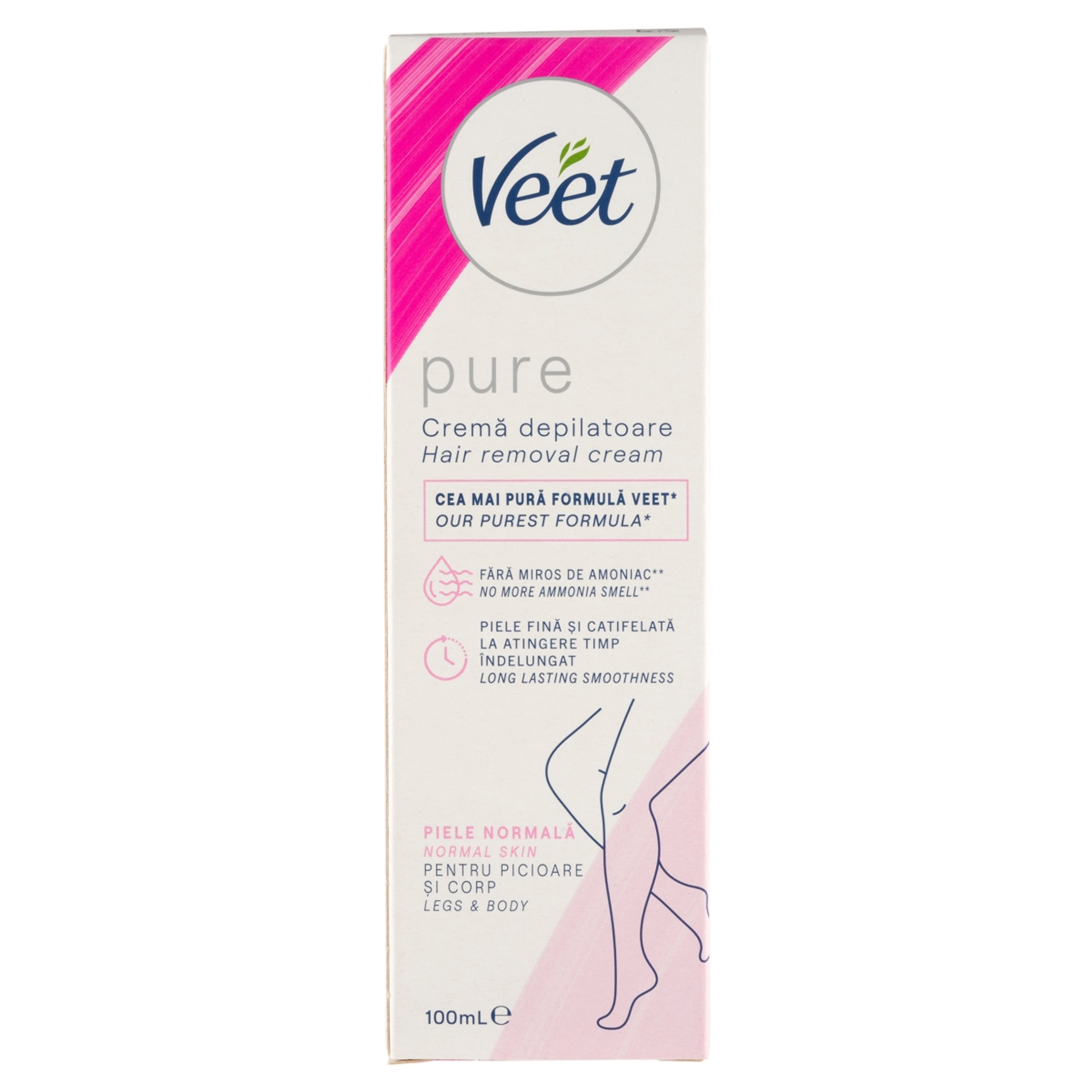 Veet Pure szőrtelenítő krém normál bőrre - 100 ml-1