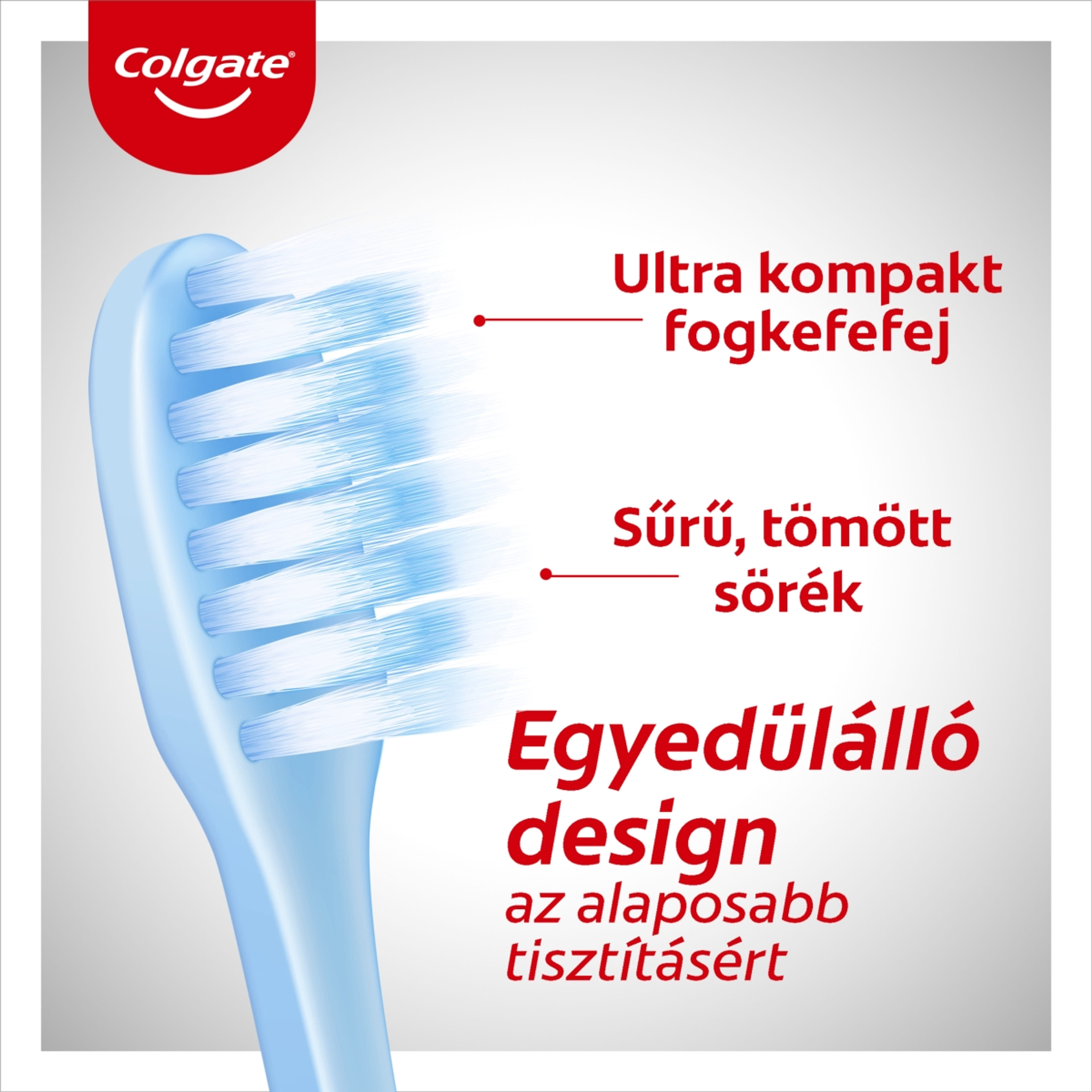 Colgate High Density Gently Deep Clean lágy fogkefe - 1 db-3