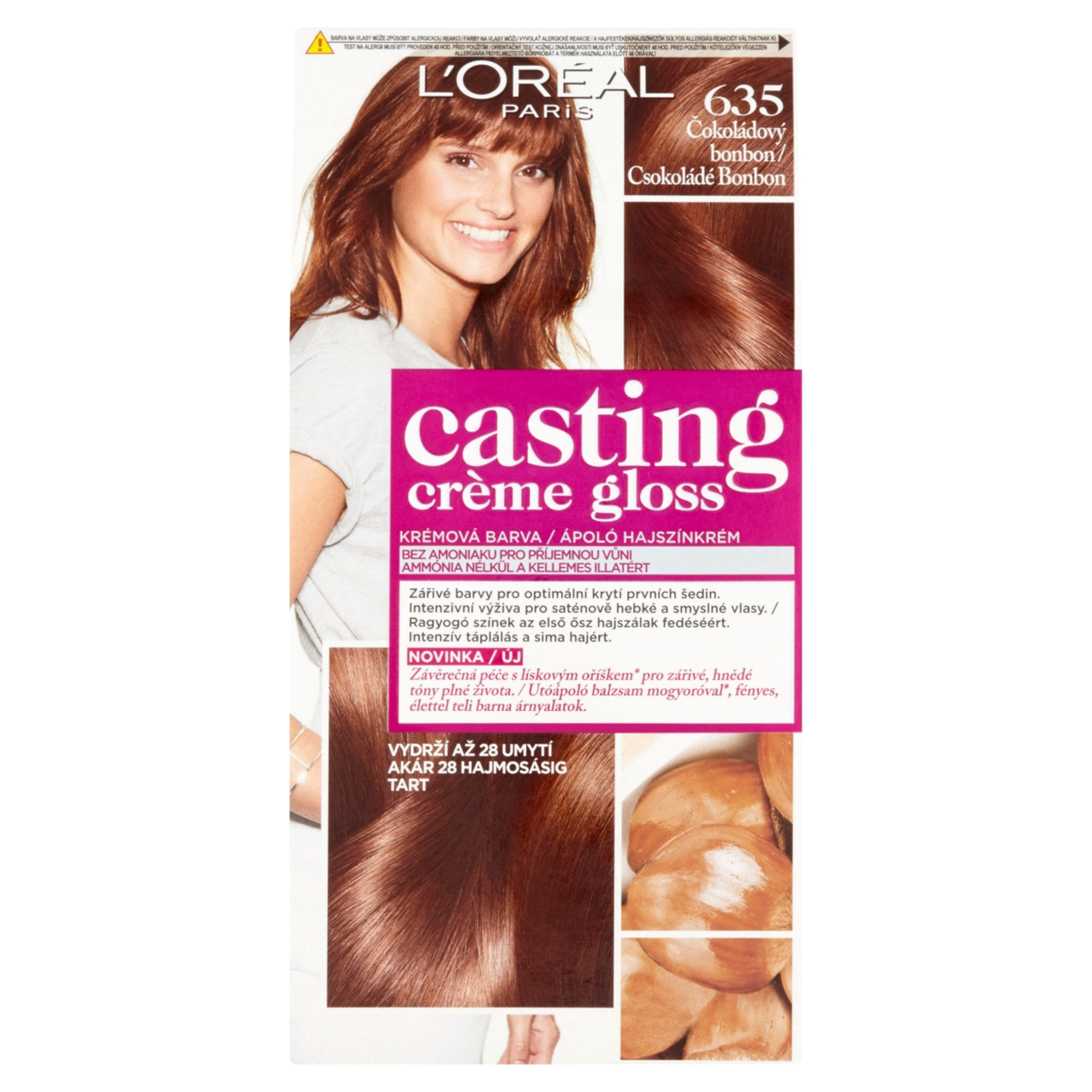 L'Oréal Paris Casting Creme Gloss hajszínező krém /635 csokoládé bonbon - 1 db-1