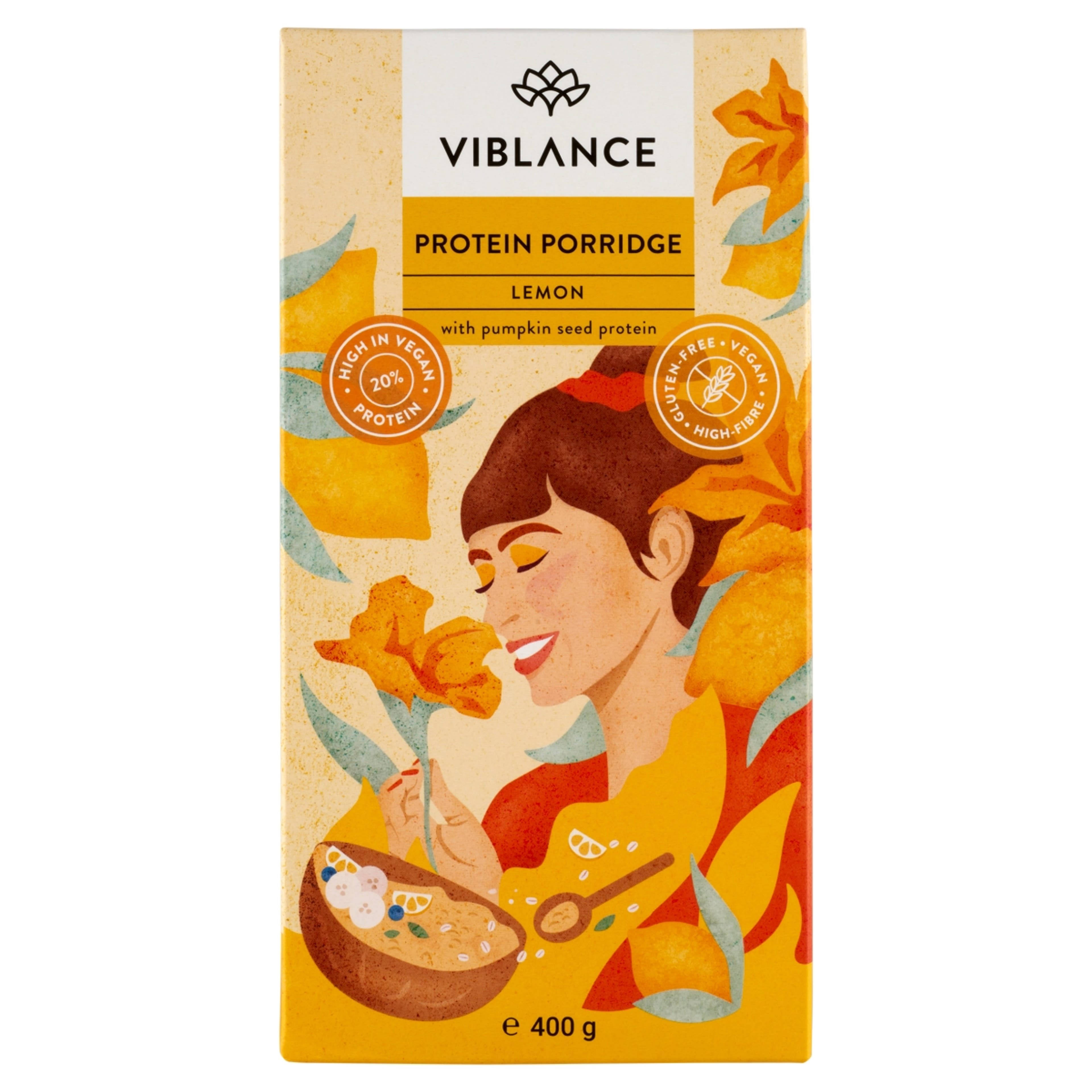 Viblance Gluténmentes Lemon Proteinkása - 400 g-1