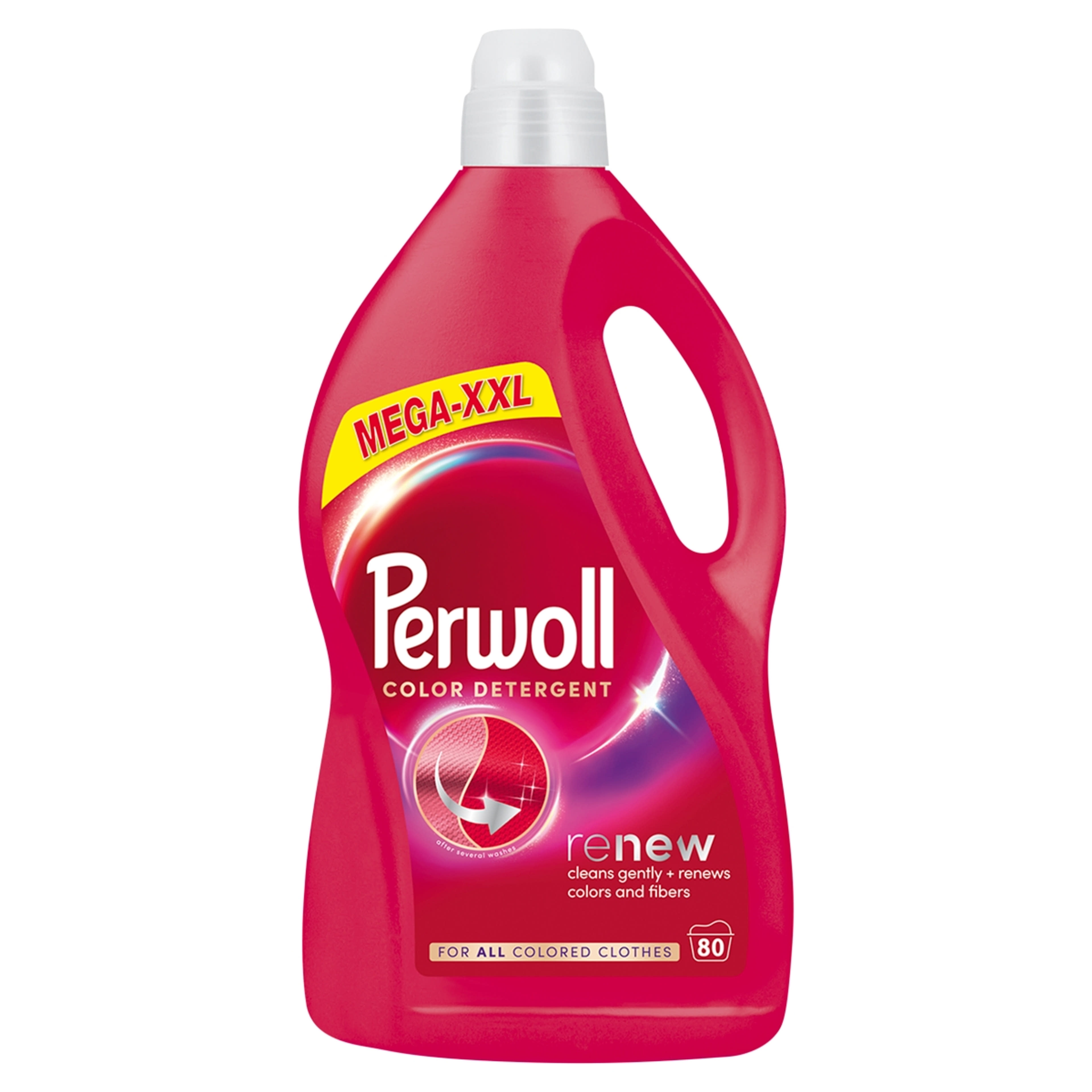 Perwoll Renew Color folyékony mosószer 80 mosás - 4000 ml