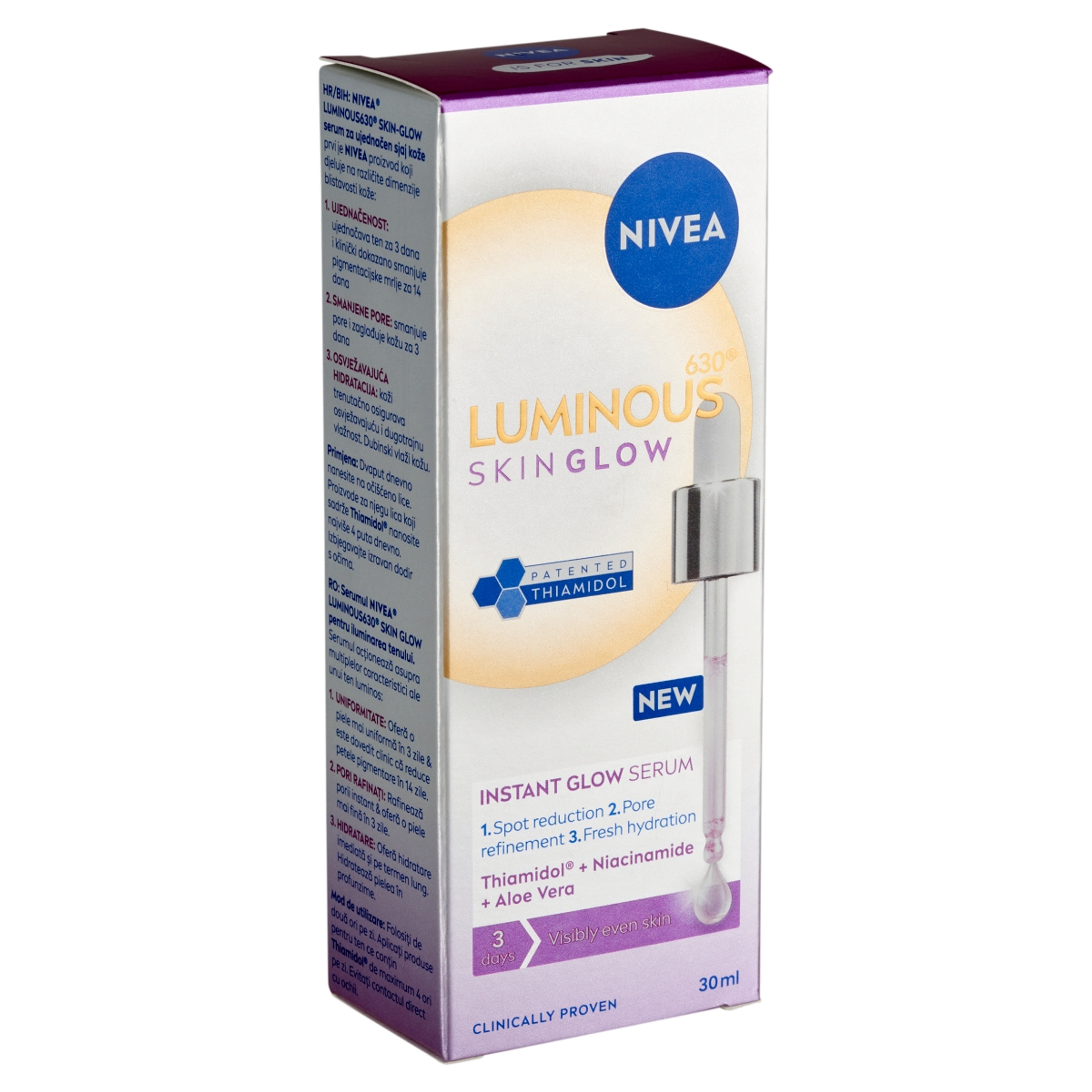 Nivea Luminous 630 Skin Glow szérum - 30 ml-3