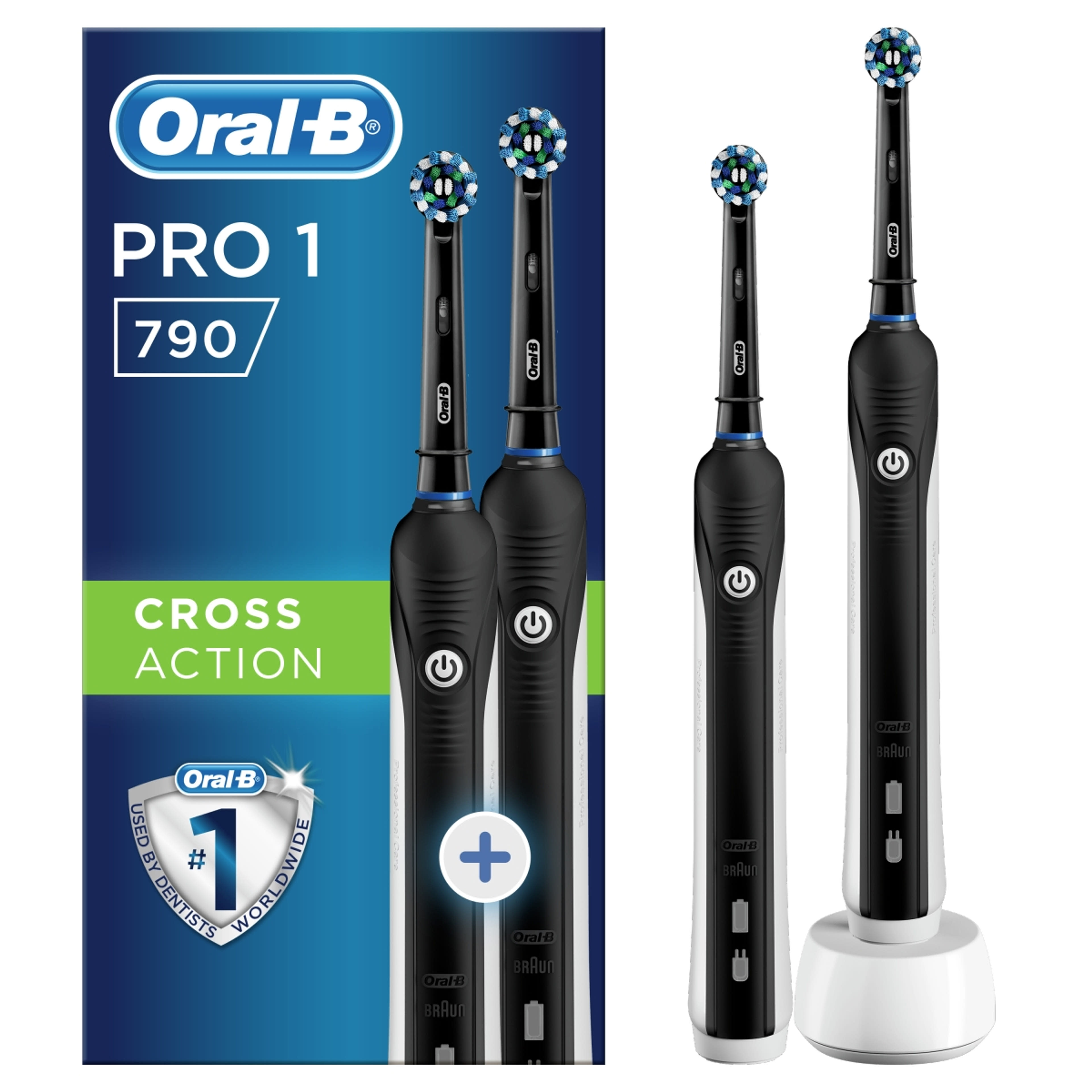 Oral-B Pro 1 – 790 elektromos fogkefe - 2 db-13
