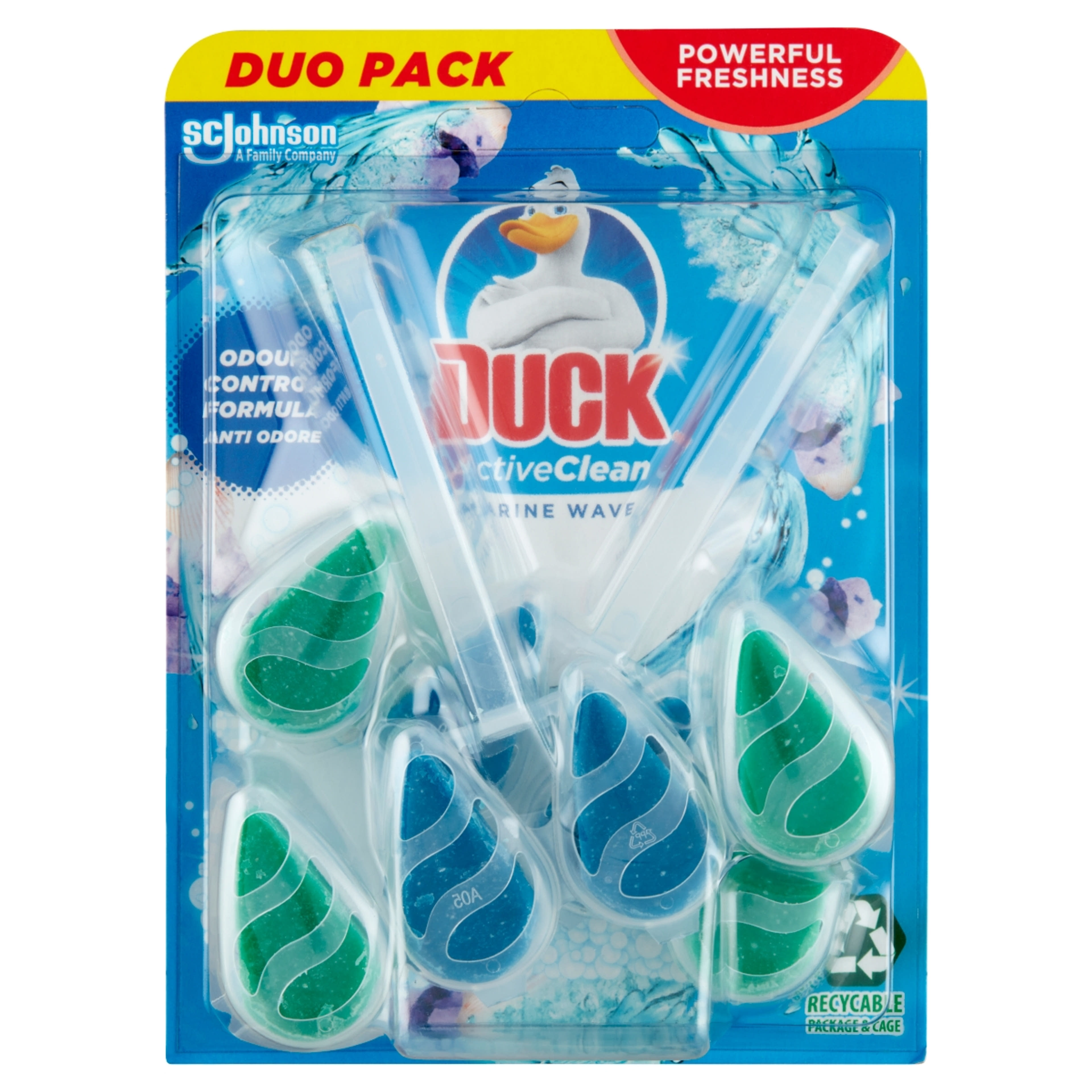 Duck Active Clean Duo Marine WC-Öblítő Rúd 77,2 g - 1 db-1