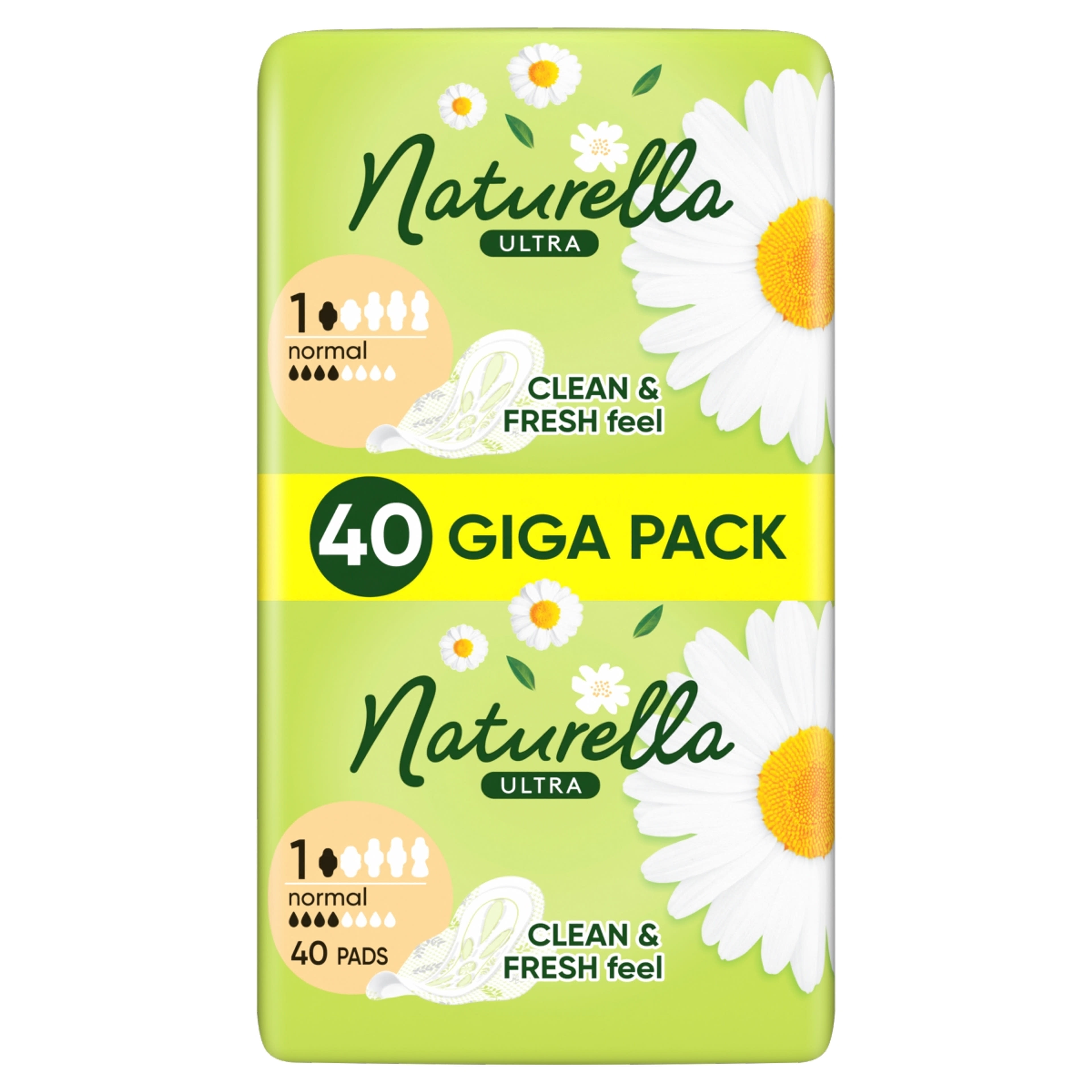 Naturella Ultra Normal szárnyas egészségügyi betét - 40 db-1