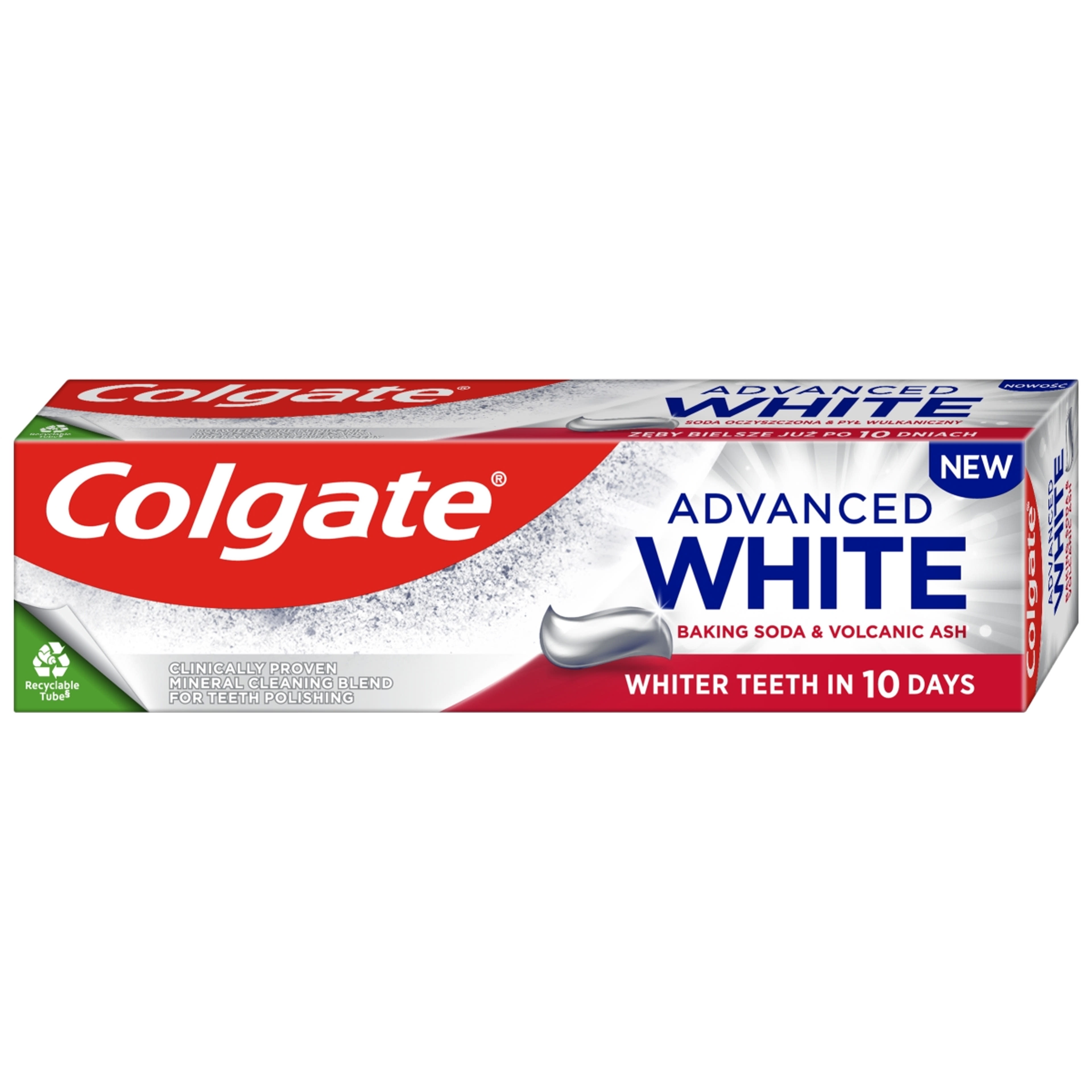 Colgate Advanced White fogkrém szódabikarbónával és vulkáni hamuval - 75 ml-6