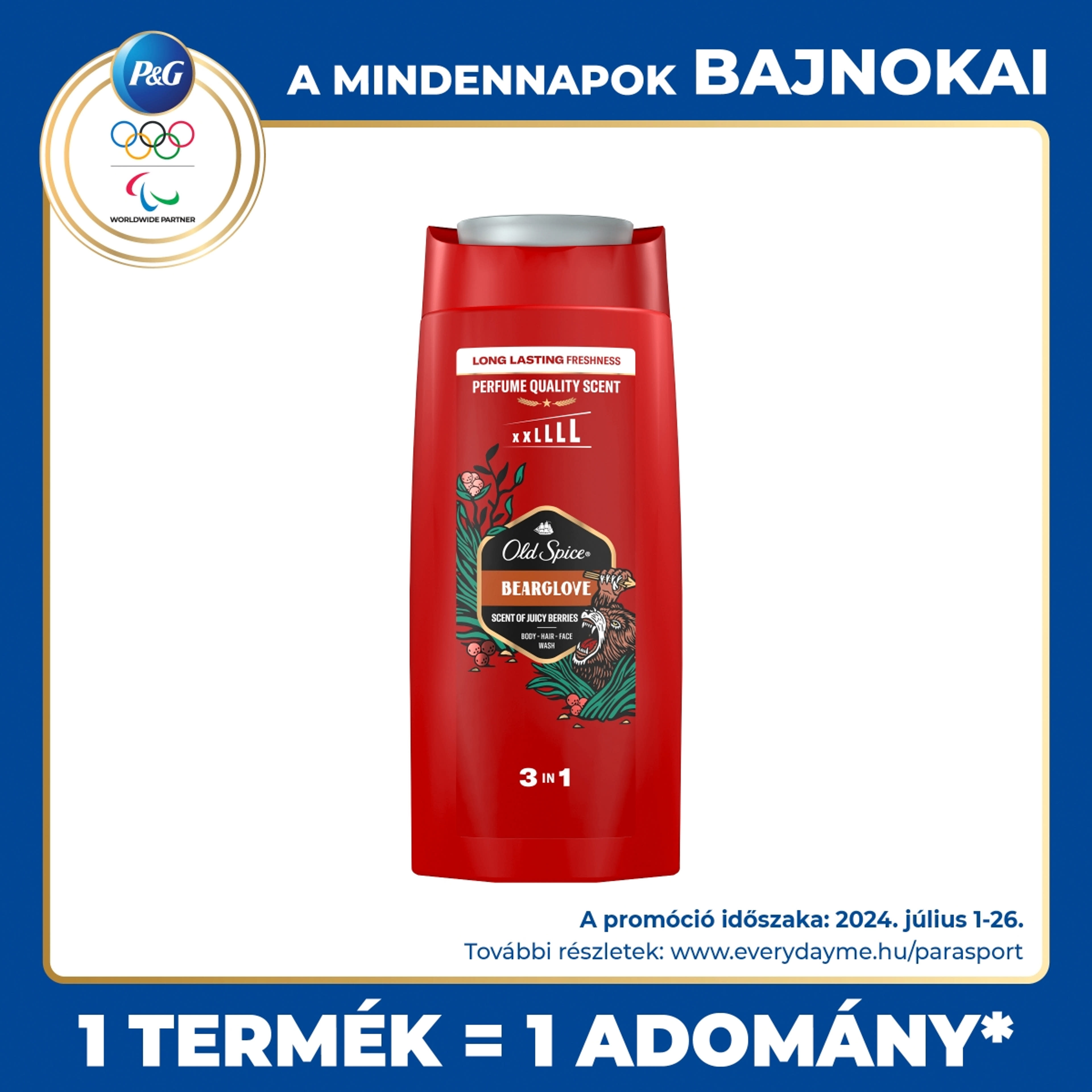 Old Spice Bearglove tusfürdő - 675 ml