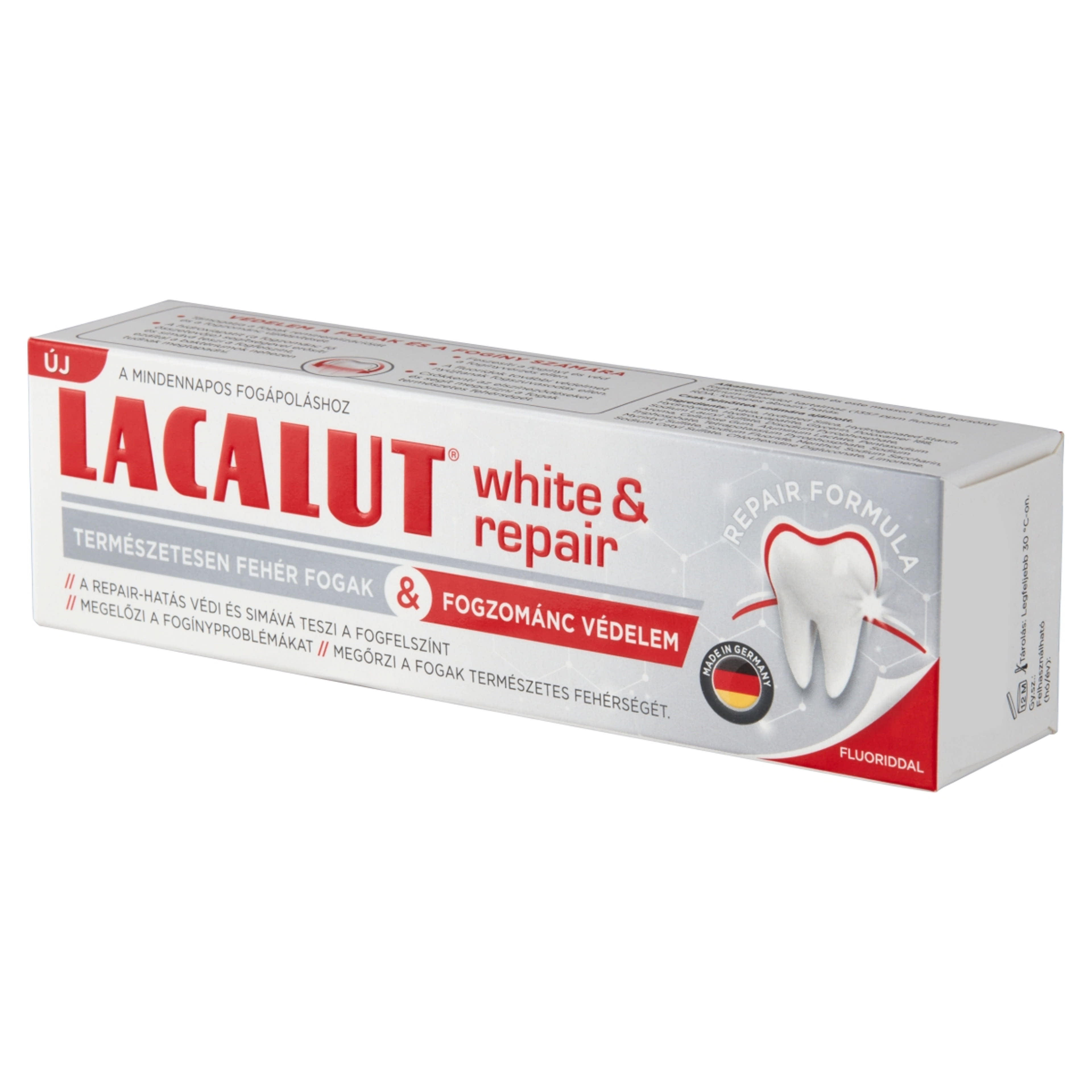 Lacalut White & Repair fogkrém - 75 ml-3