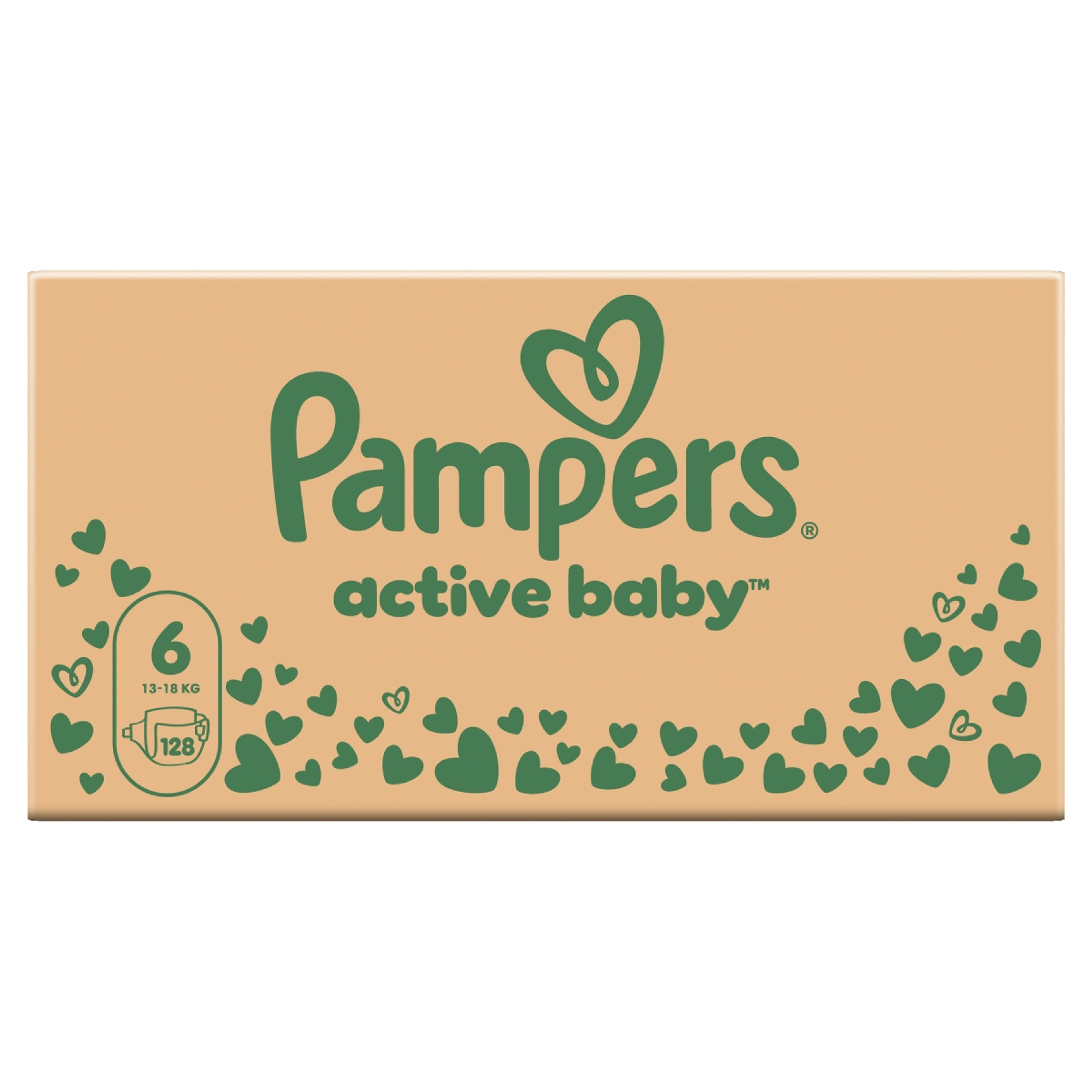 Pampers Active baby Monthly Pack 6 13-18 kg - 128 db-3
