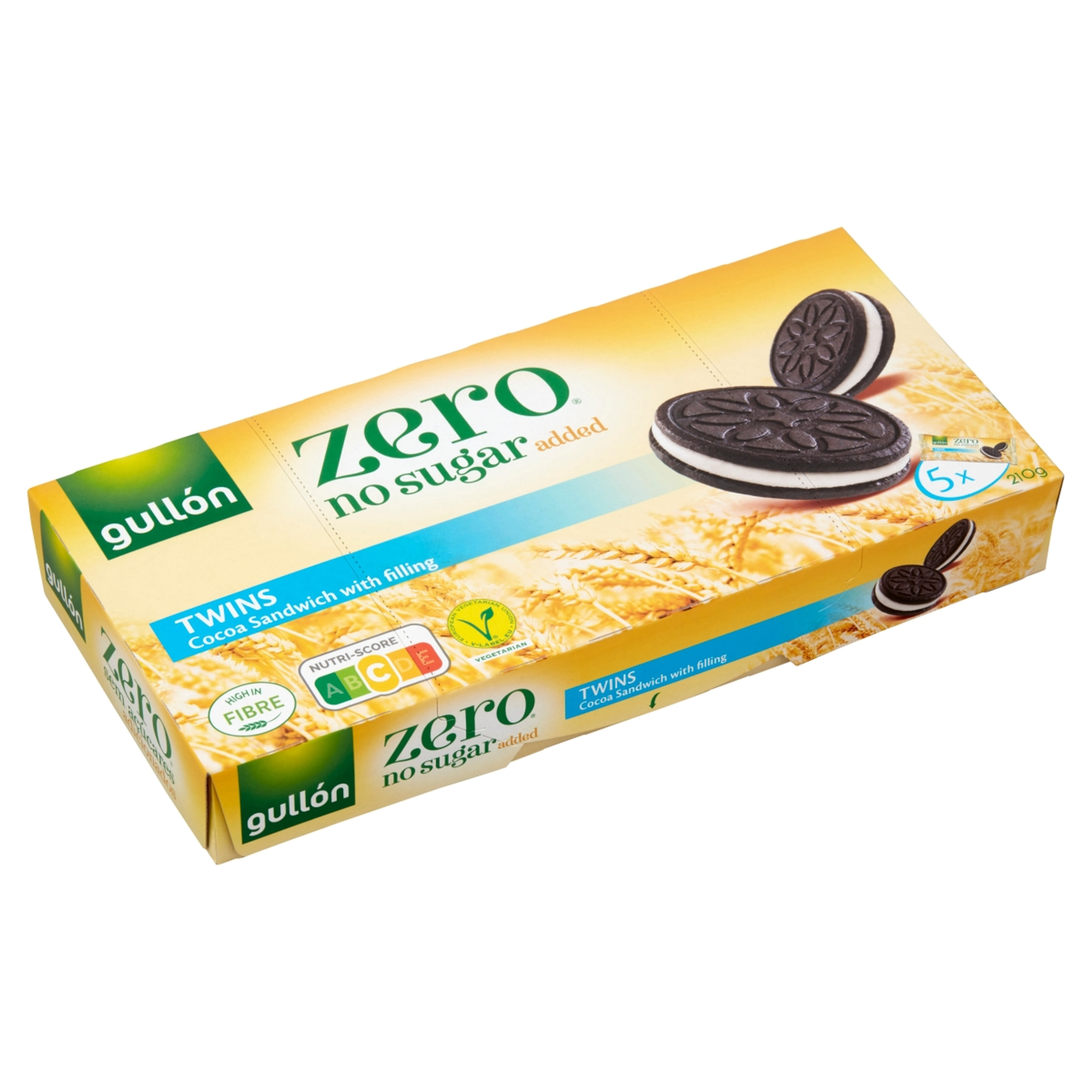 Gullón DietNature kakaós keksz krém töltelékkel - 210 g-2