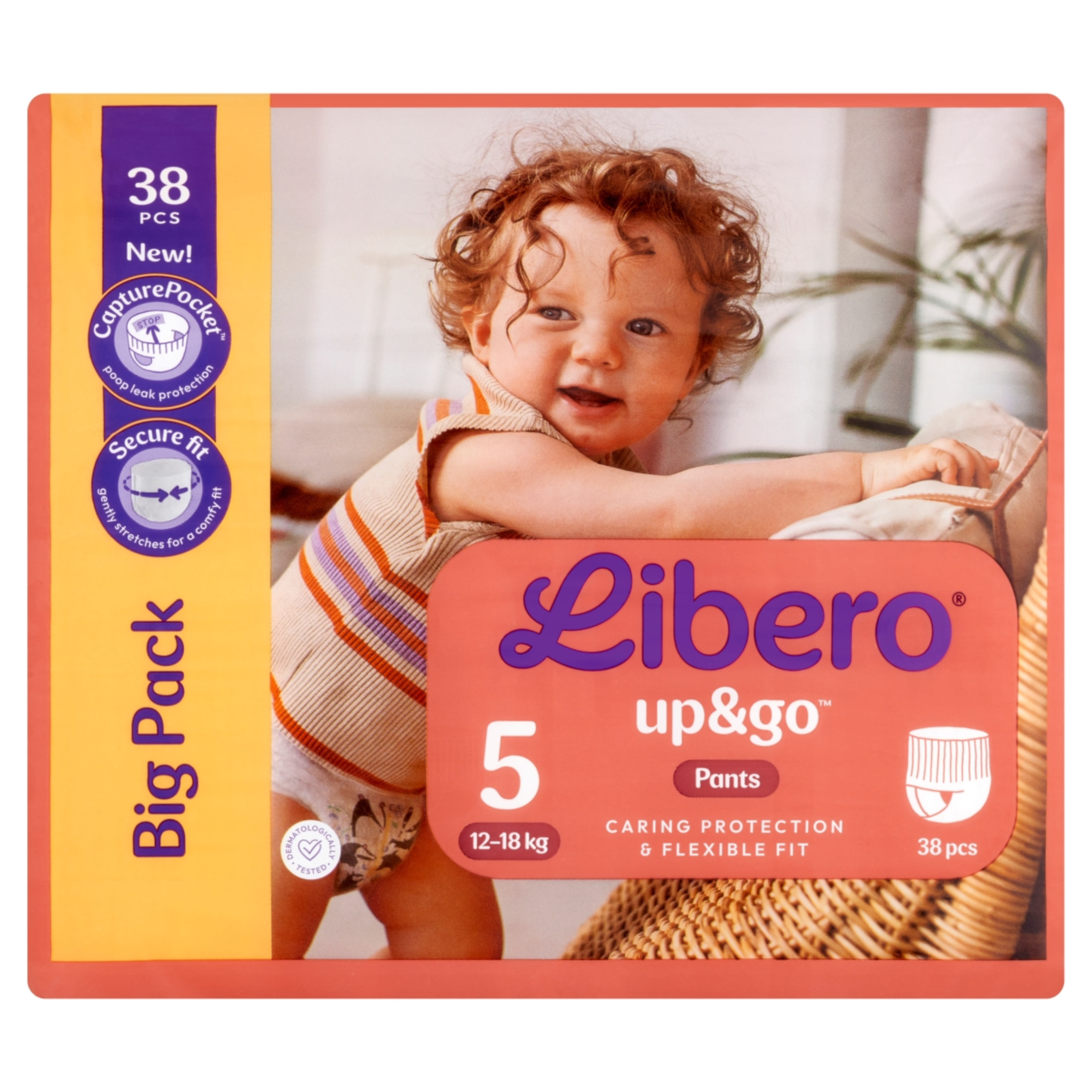 Libero Jumbo Up&Go bugyipelenka 5-ös méret 12-38 kg - 38 db
