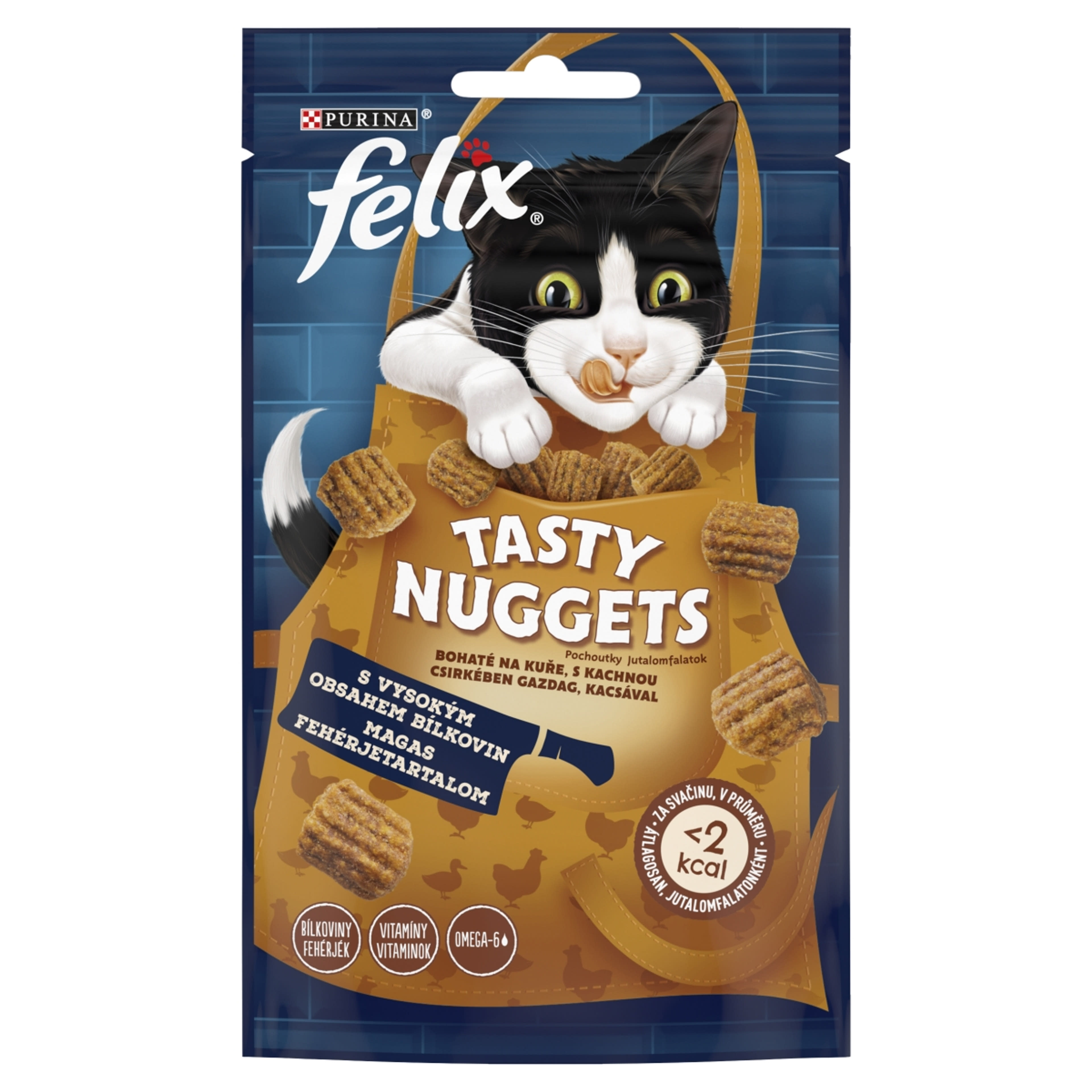Felix Tasty Nuggets jutalomfalat macskáknak csirkével - 50 g-1