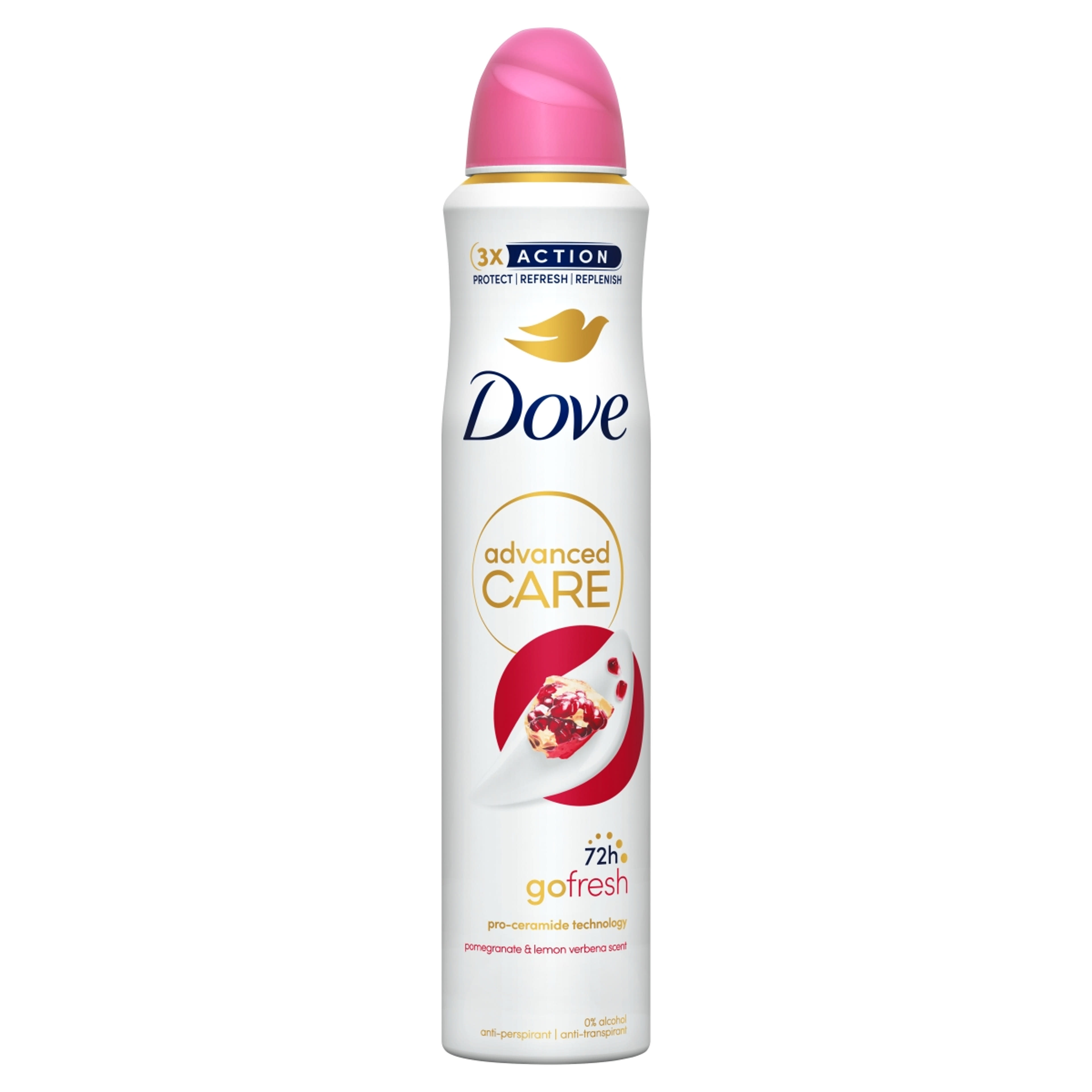 Dove Advanced Care Go Fresh Pomegranate & Lemon Verbena Scent dezodor spray - 200 ml