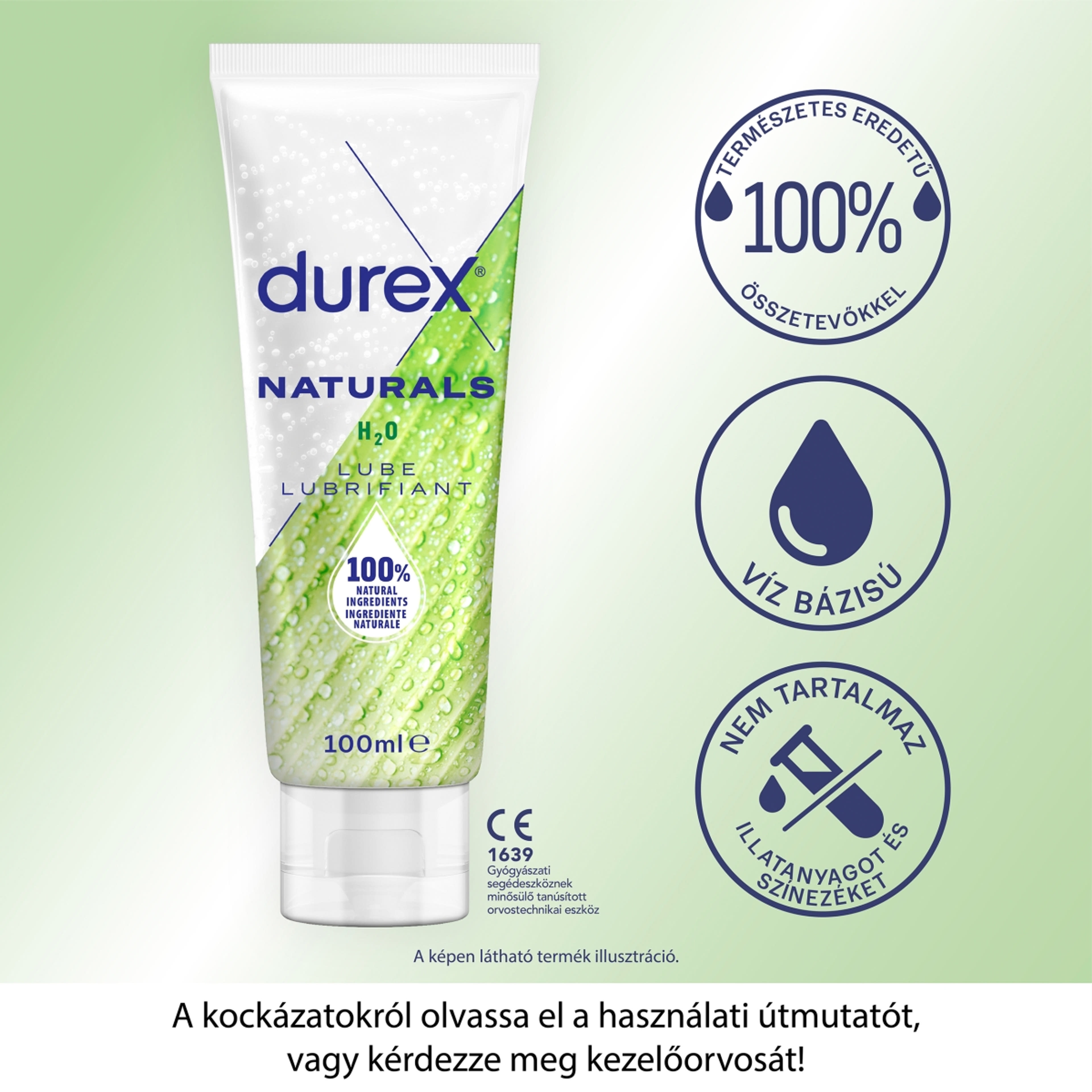 Durex Naturals intim síkosító gél - 100 ml-3