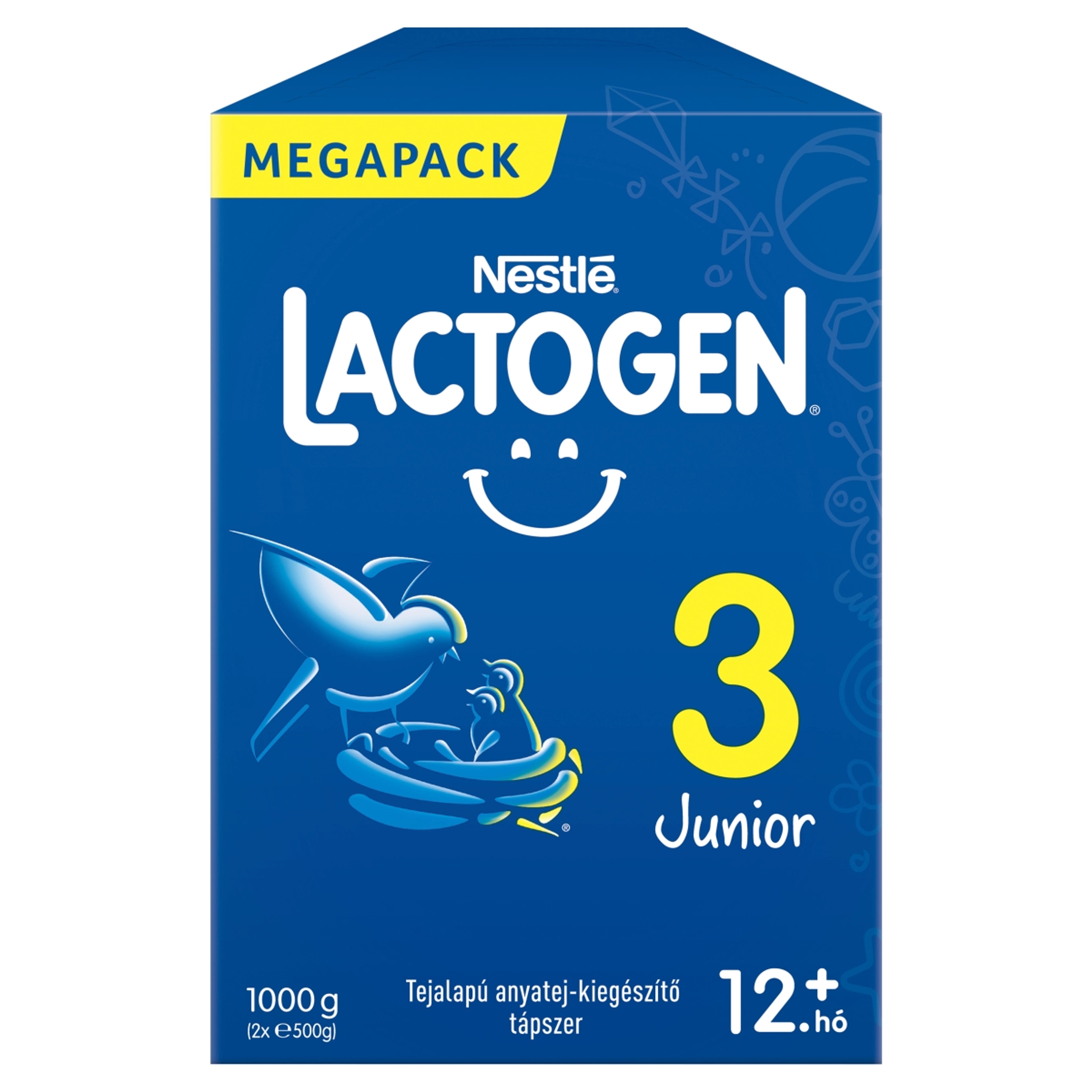 Lactogen 3 Junior tejalapú anyatej-kiegészítő tápszer 12 hónapos kortól - 1000 g