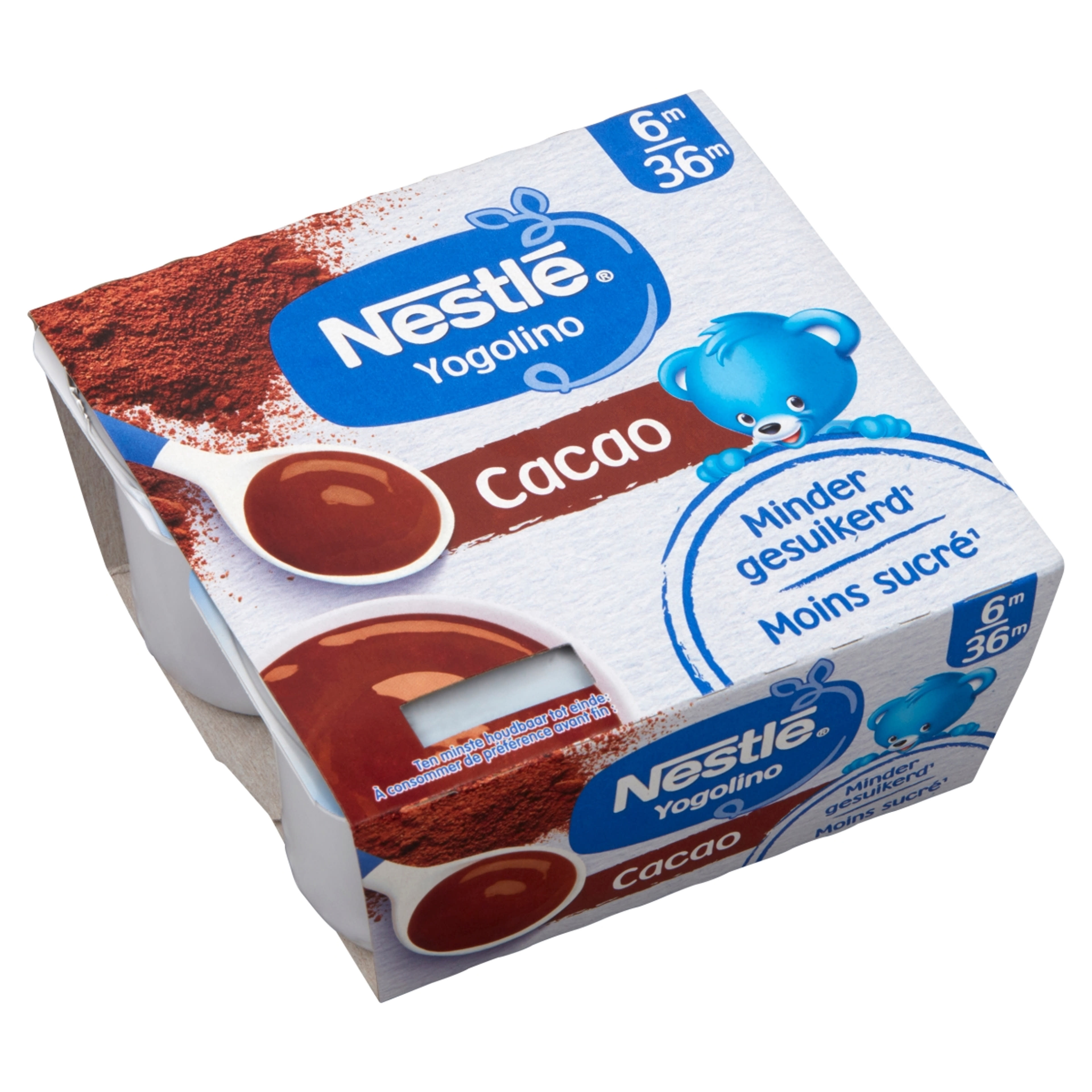 Nestlé Yogolino Baby Desszert Kakaós 6/8 Hónapos Kortól 4*100g - 400 g-2