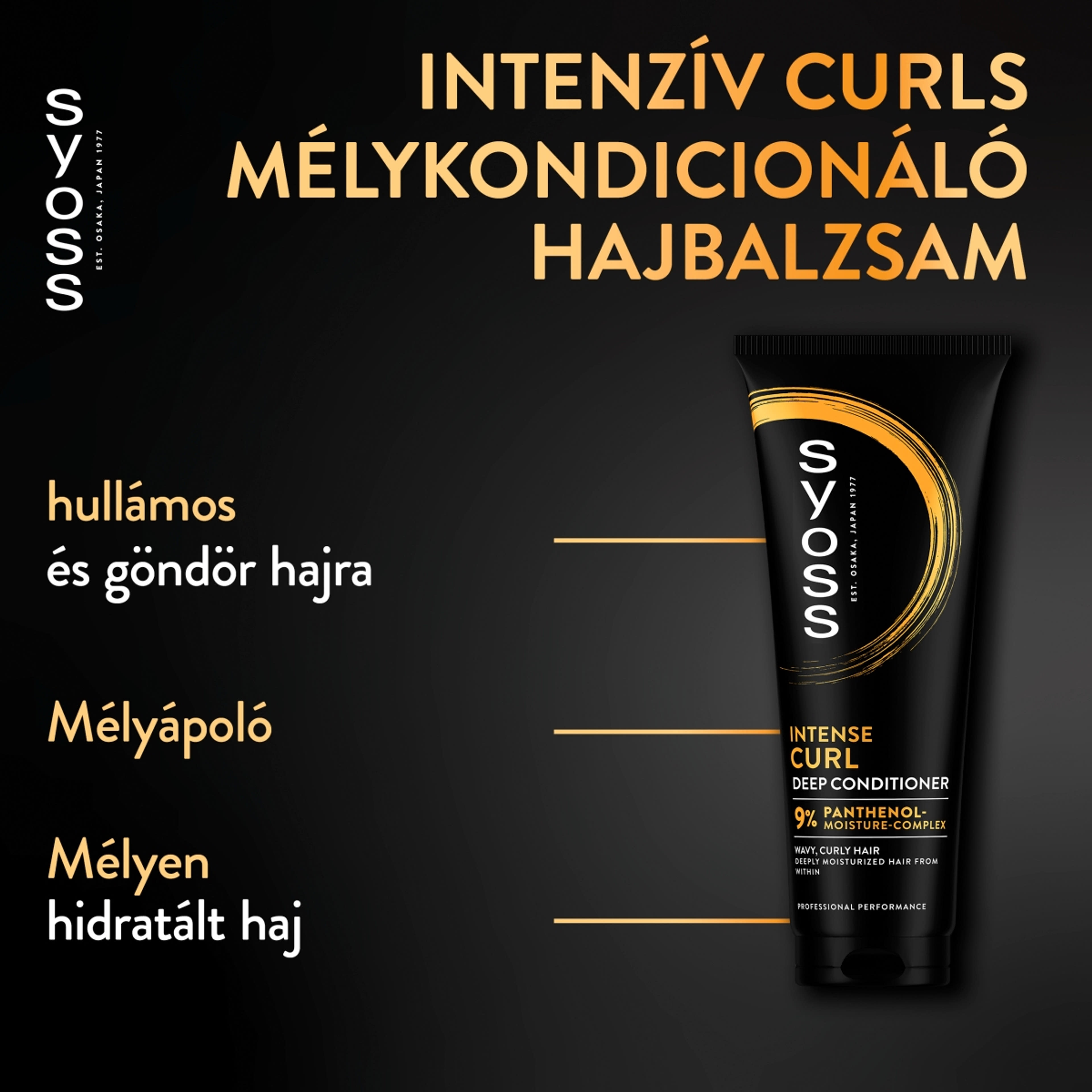 Syoss Intenzív Curls mélykondicionáló hajbalzsam - 250 ml-2