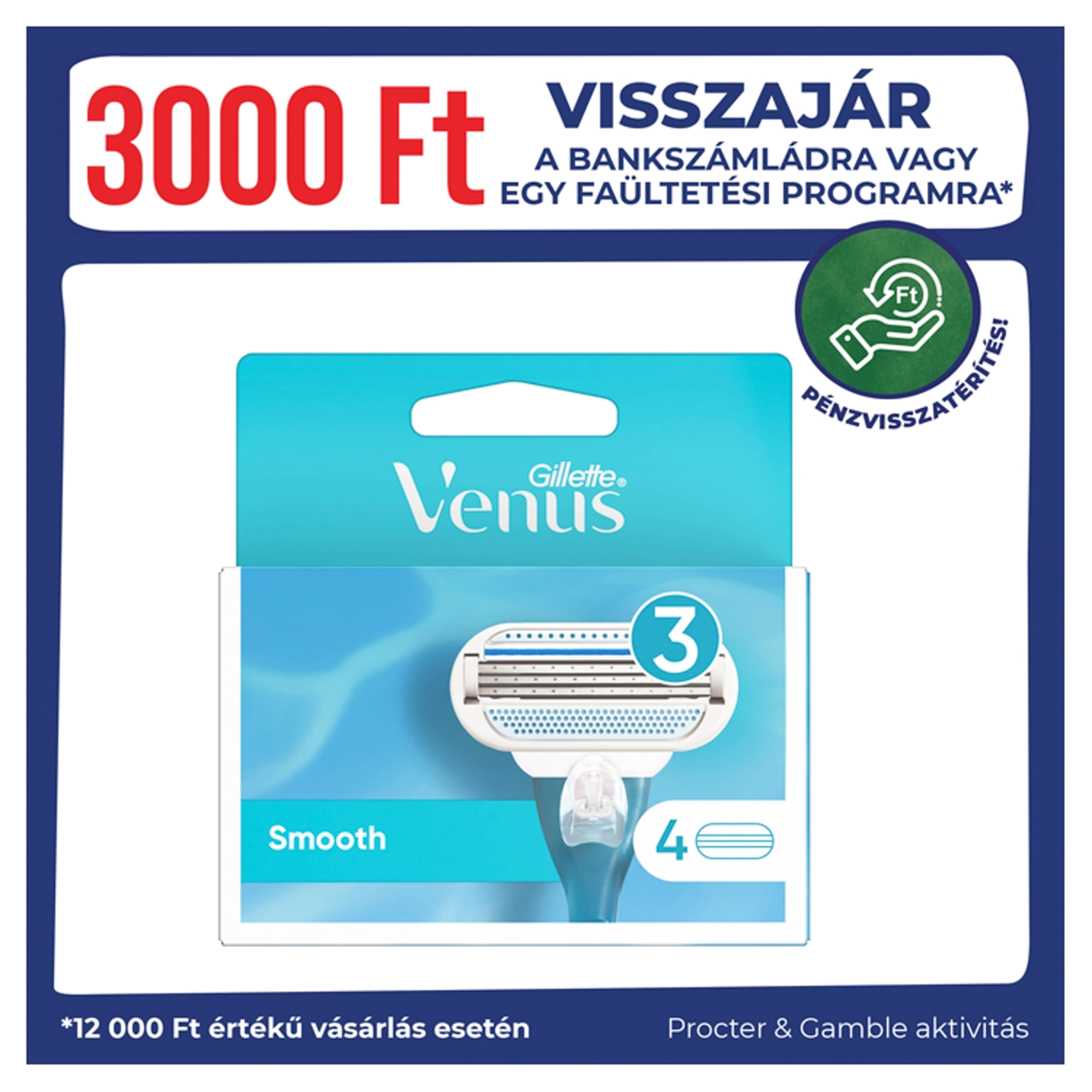 Gillette Venus borotvabetét - 4 db