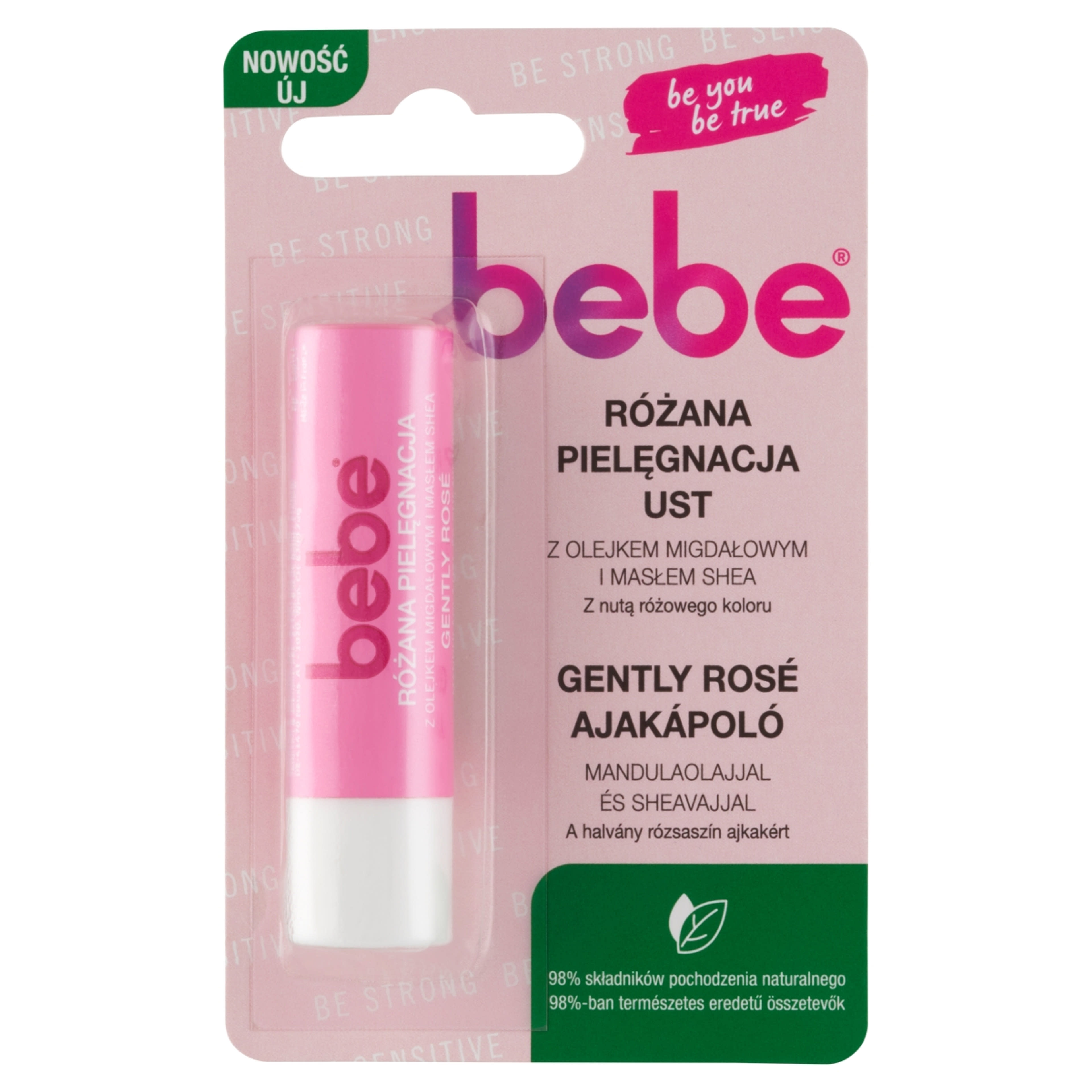 Bebe Young Care halvány rózsa ajakír - 4,9 g