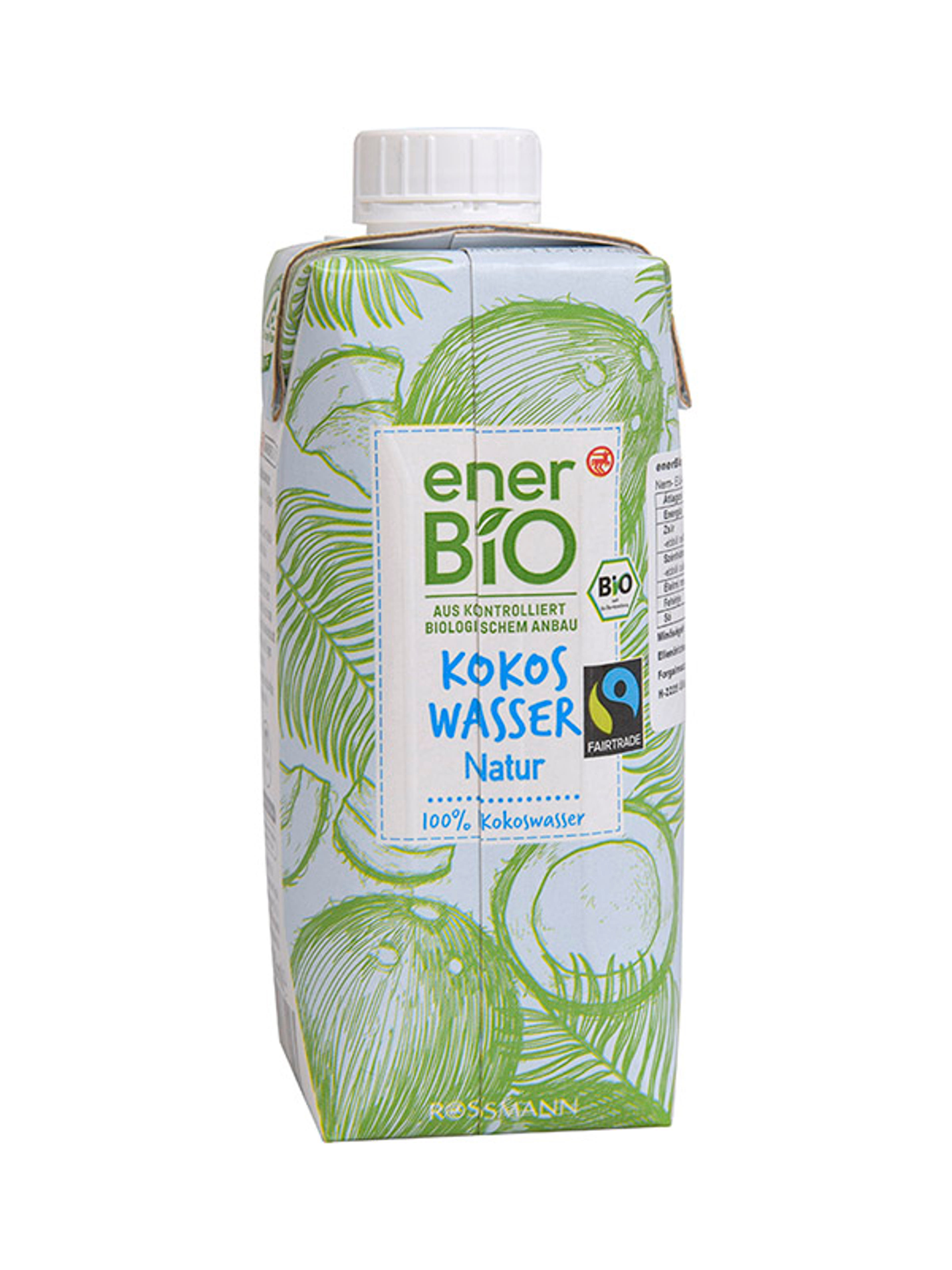 Ener-bio kókuszvíz natur - 330 ml
vegán
ellenőrzött biológiai gazdálkodásból