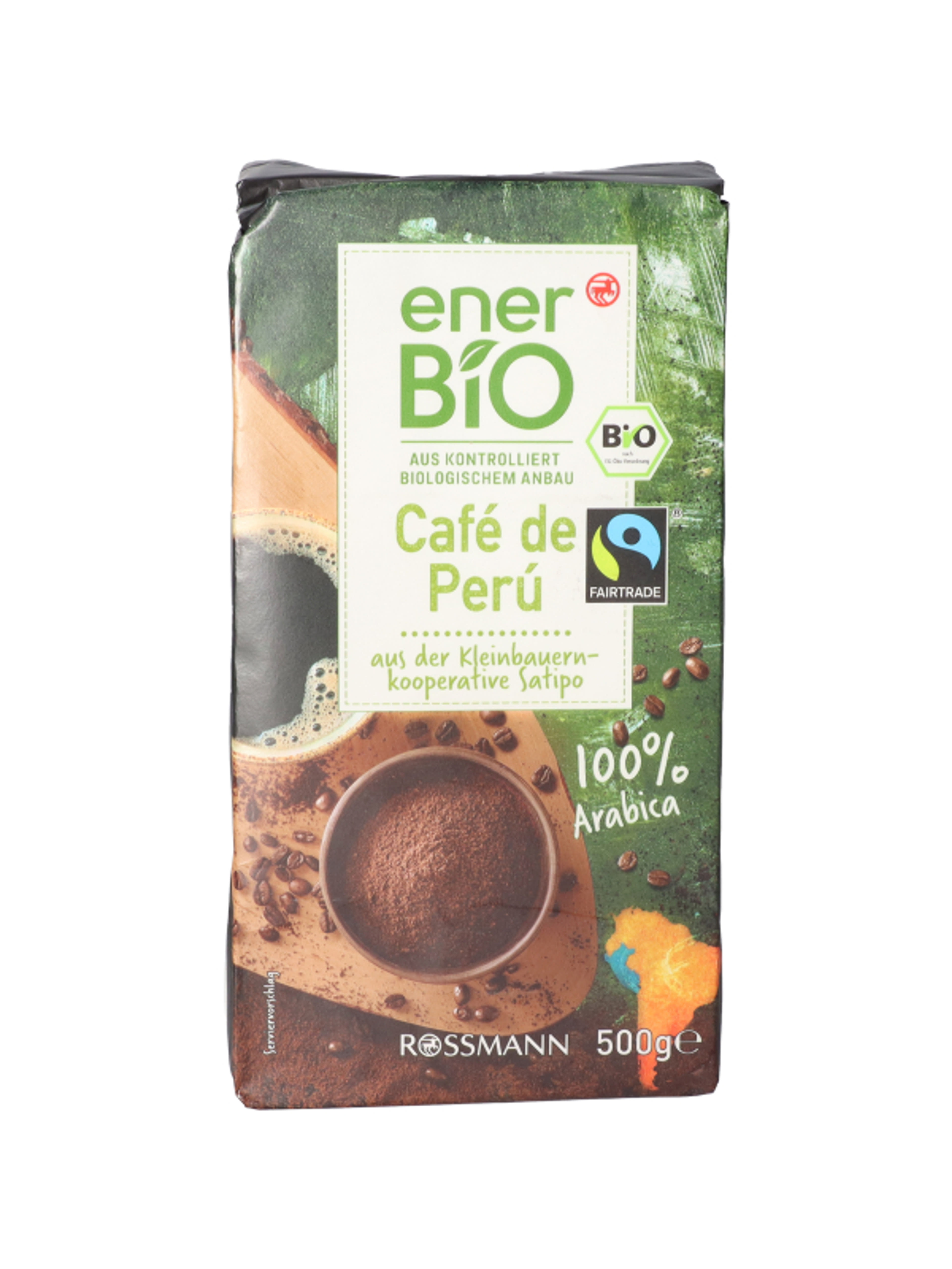 enerBio Cafe de Peru kávé - 500 g
100% bio arabica kávé
természetes módon vegán-1