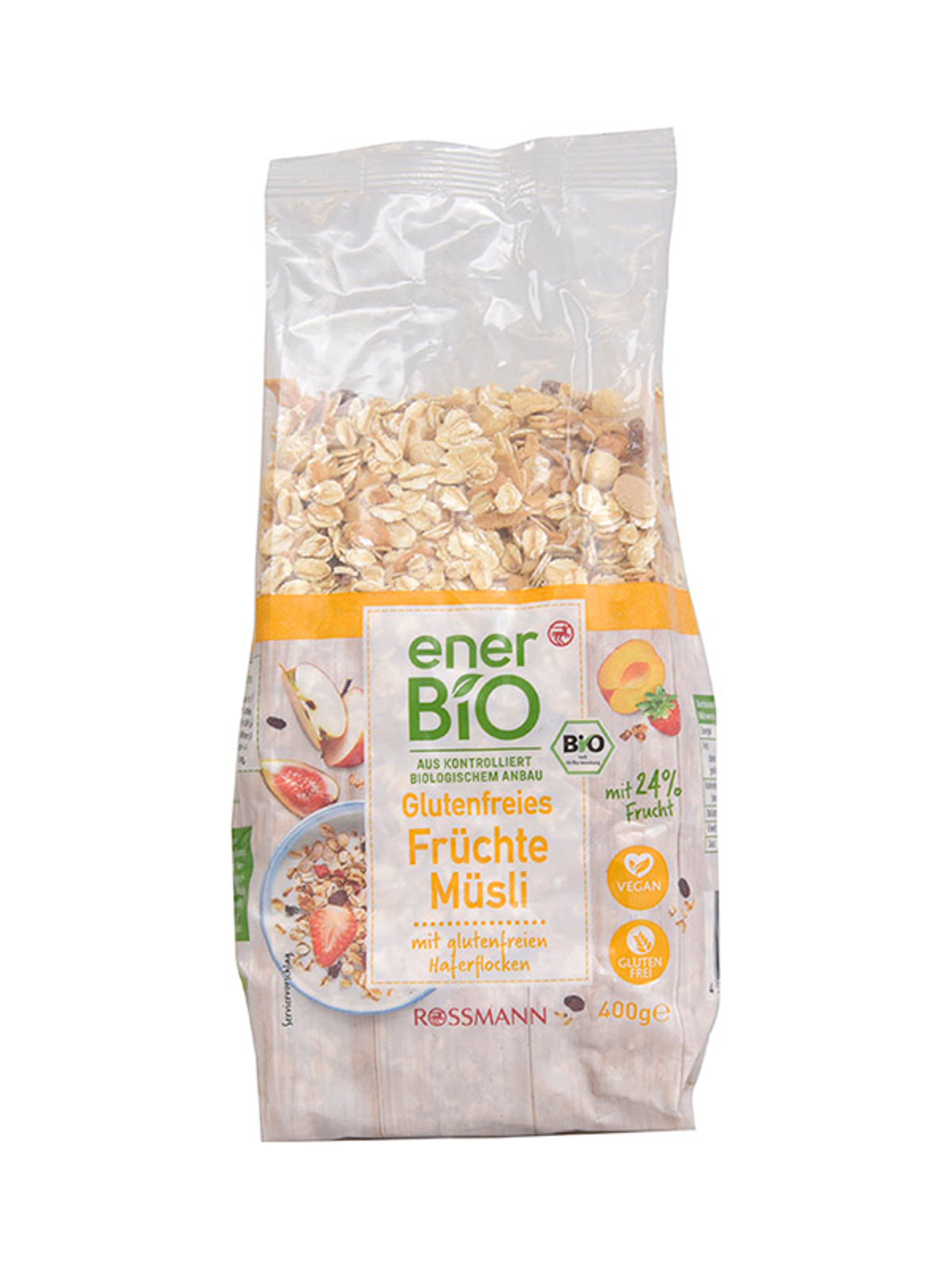 enerBio gluténmentes gyümölcsös müzli - 400 g-1