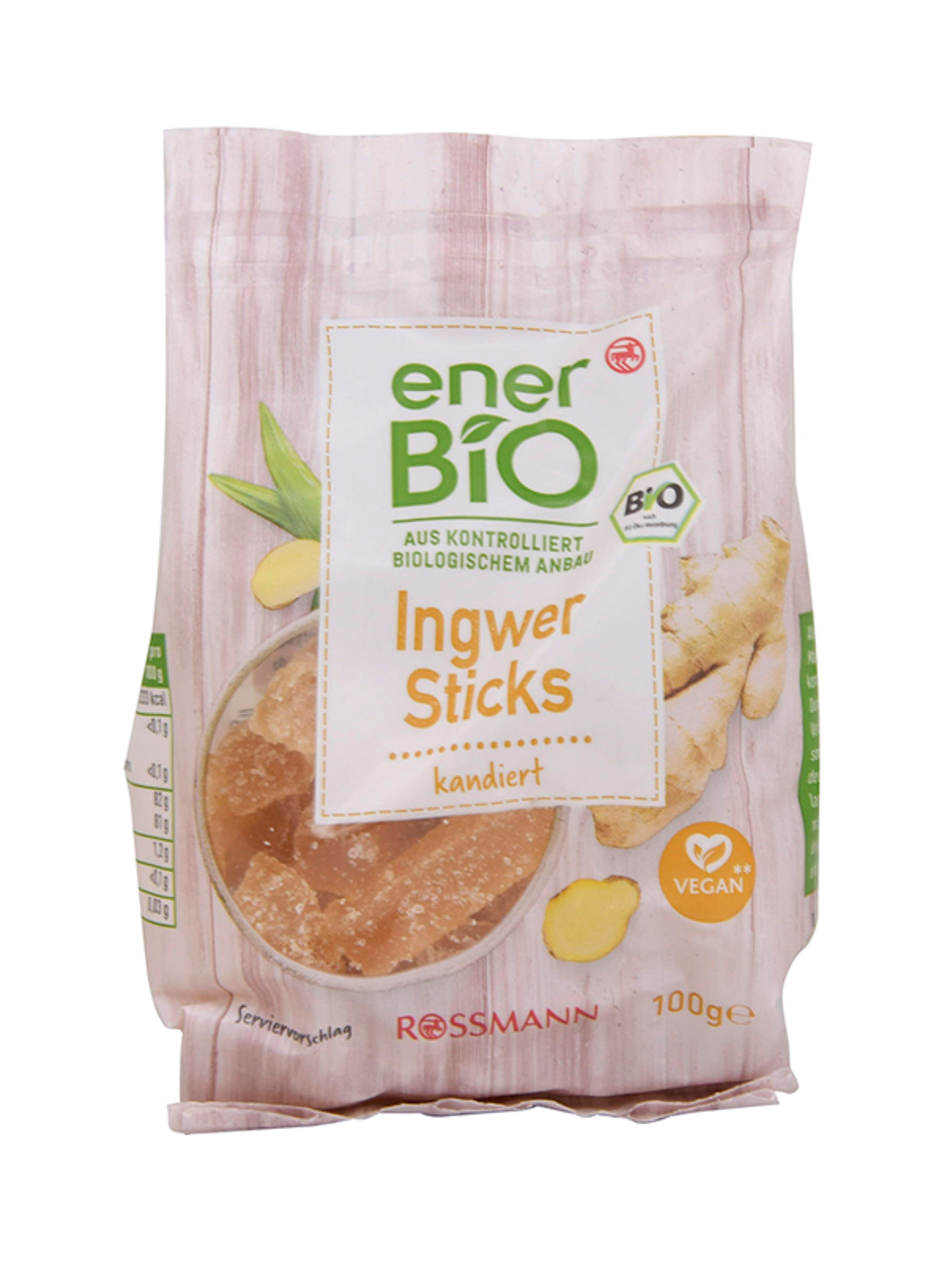 enerBio Kandírozott gyömbér darabok - 100 g-1
