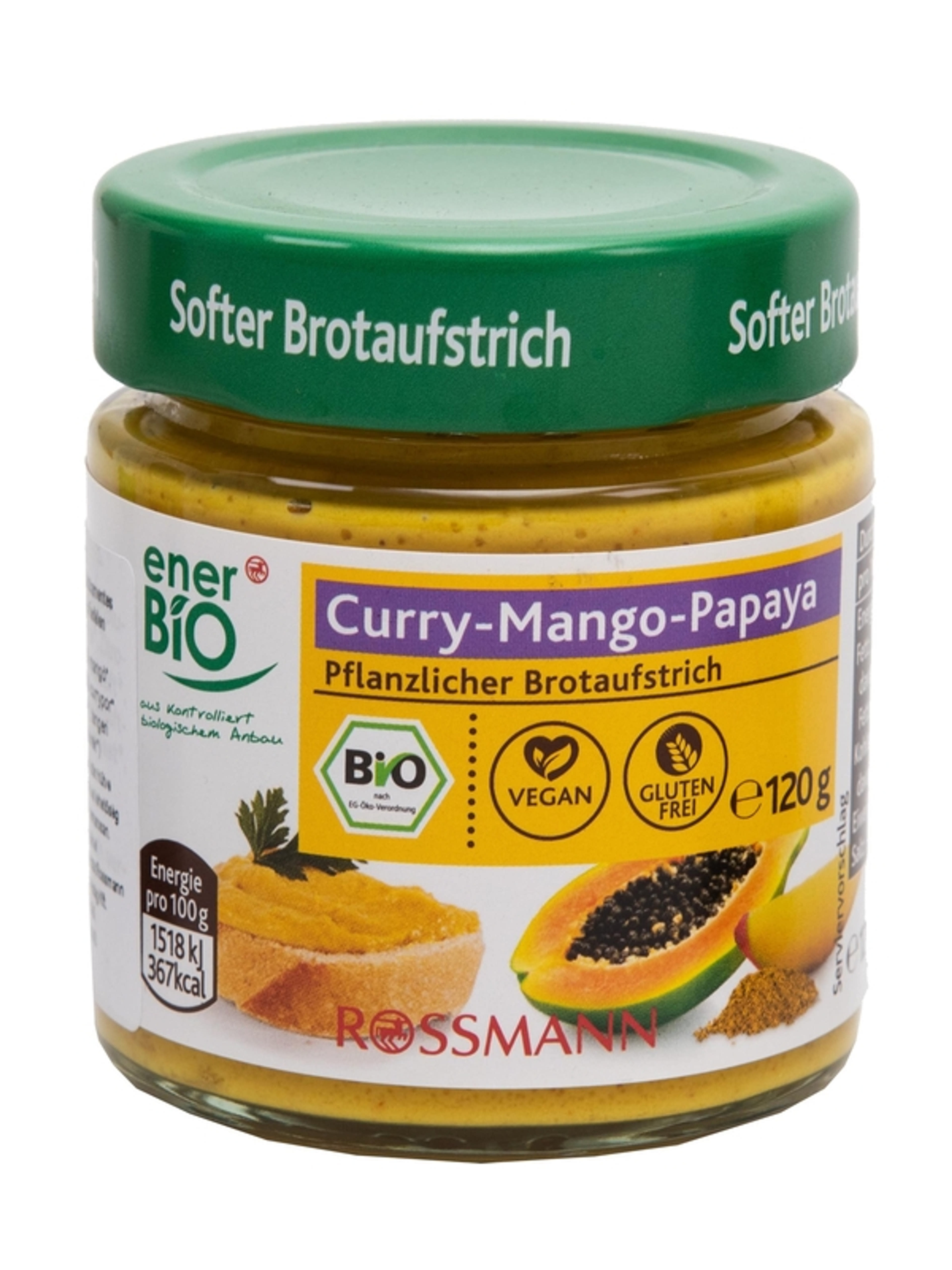 Ener-bio curry-mangó-papaya kenhető - 180 ml