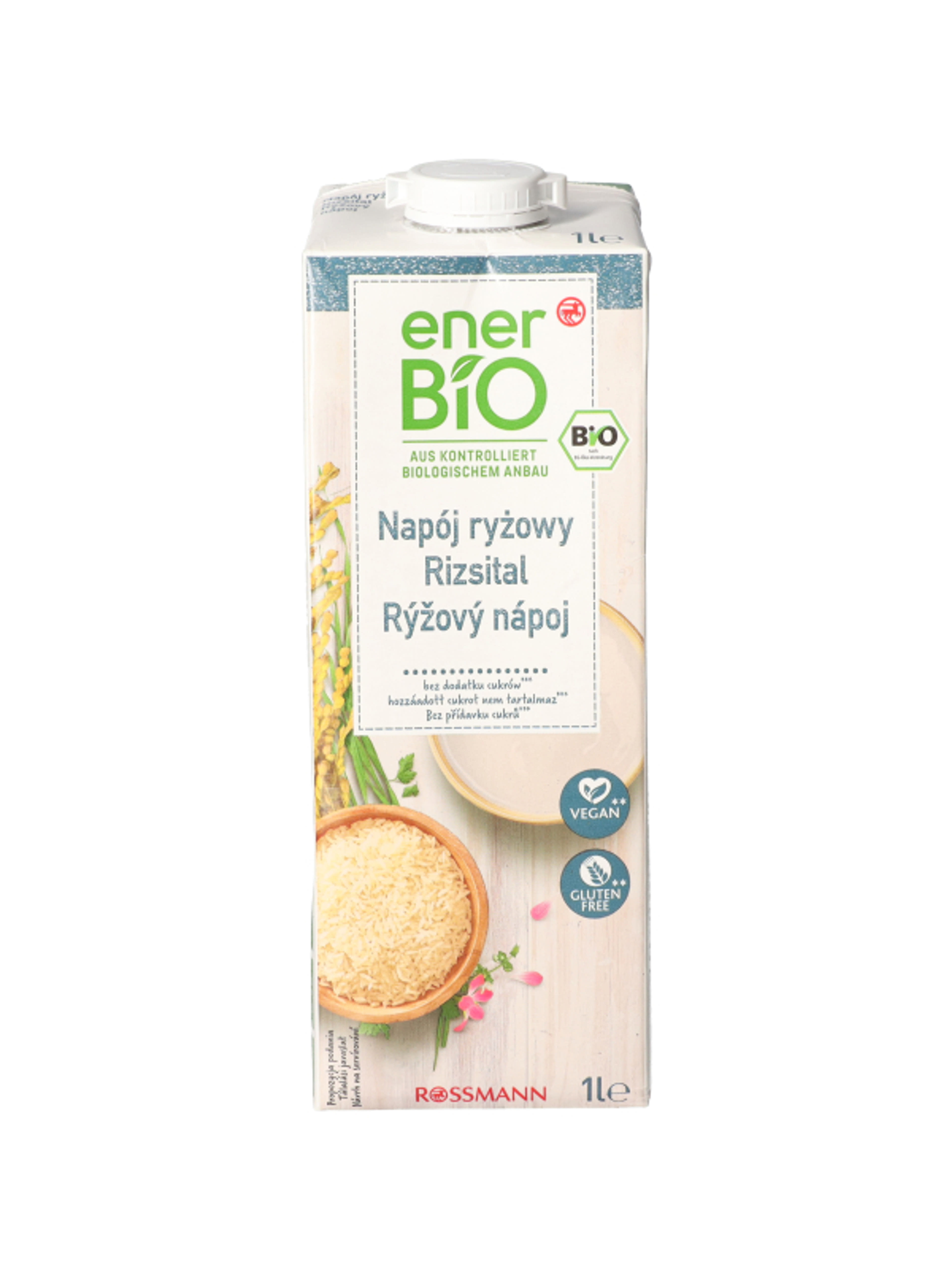 enerBio natúr rizsital - 1 l
hozzáadott cukrot nem tartalmaz
vegán és gluténmentes