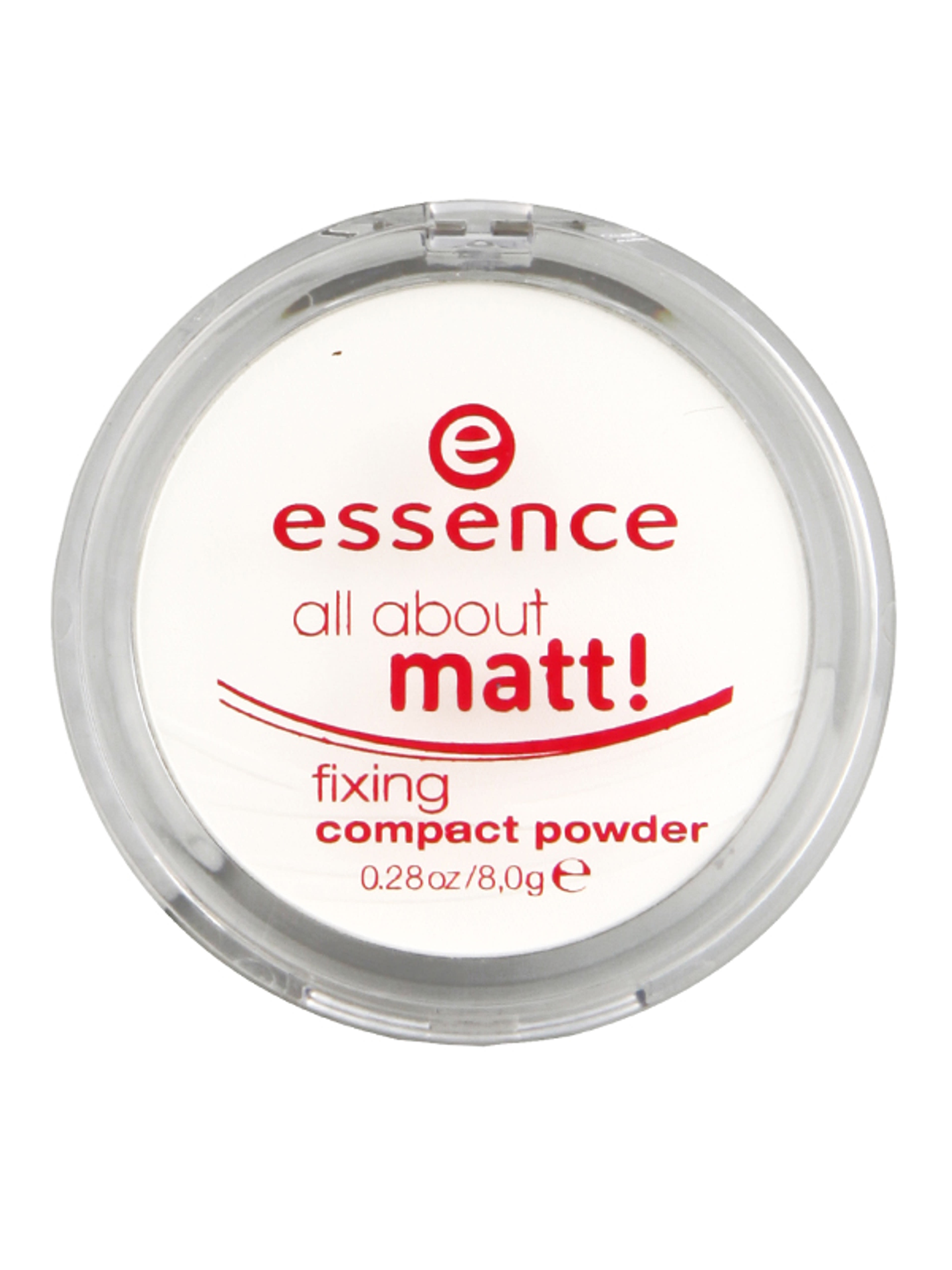 Essence All About Matt! Fixing Compact púder - 1 db